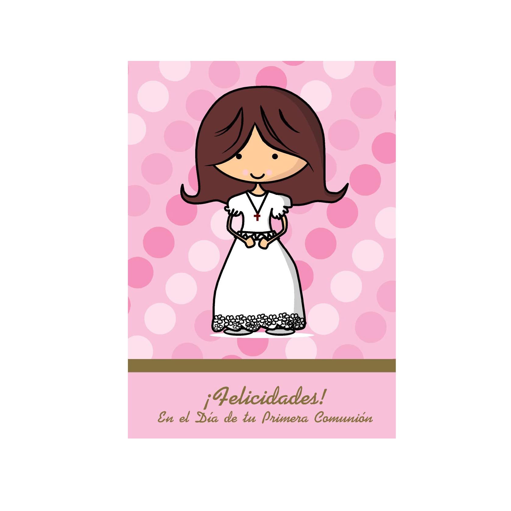 CGNGirl's Communion Card 15 x 23 cm