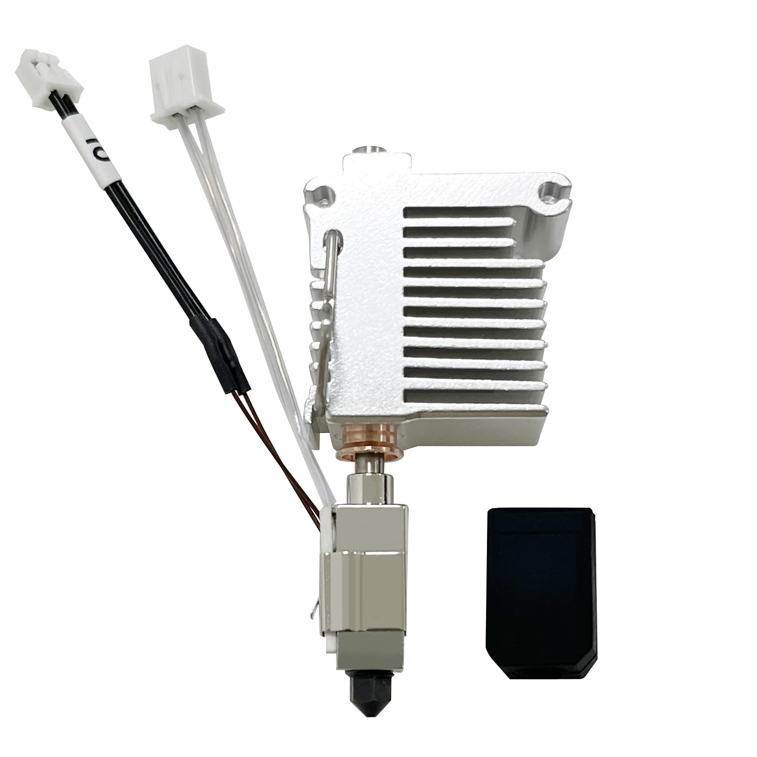 HzdaDeve Ceramic Hotend Upgrade 2.0 Version for Kobra 3 Combo/Kobra 3 V2 Combo Hot End Kit Print Head Heat Sink Block Heating Cartridge Thermistor