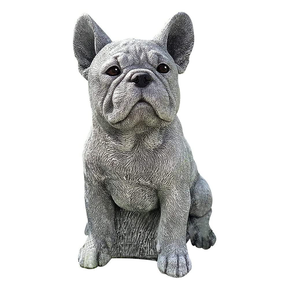 VHKJewE Statue Garden Decoration Dog Decorations for Family, Terrace, Lawn, Outdoor