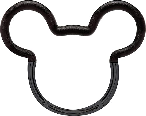 Petunia Pickle Bottom Mickey Mouse - Gancho para cochecito Negro para todos los cochecitos o carritos de compras para llevar bolsas de pañales
