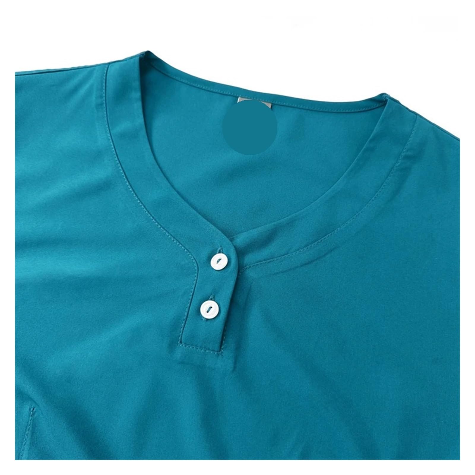 Uniformes Sanitarios Mujer Conjunto de Uniforme quirúrgico for médicos y Enfermeras, con Cuello en V, Bolsillo, elástico, de Secado rápido, Camiseta y Pantalones, for Dentistas y orales.