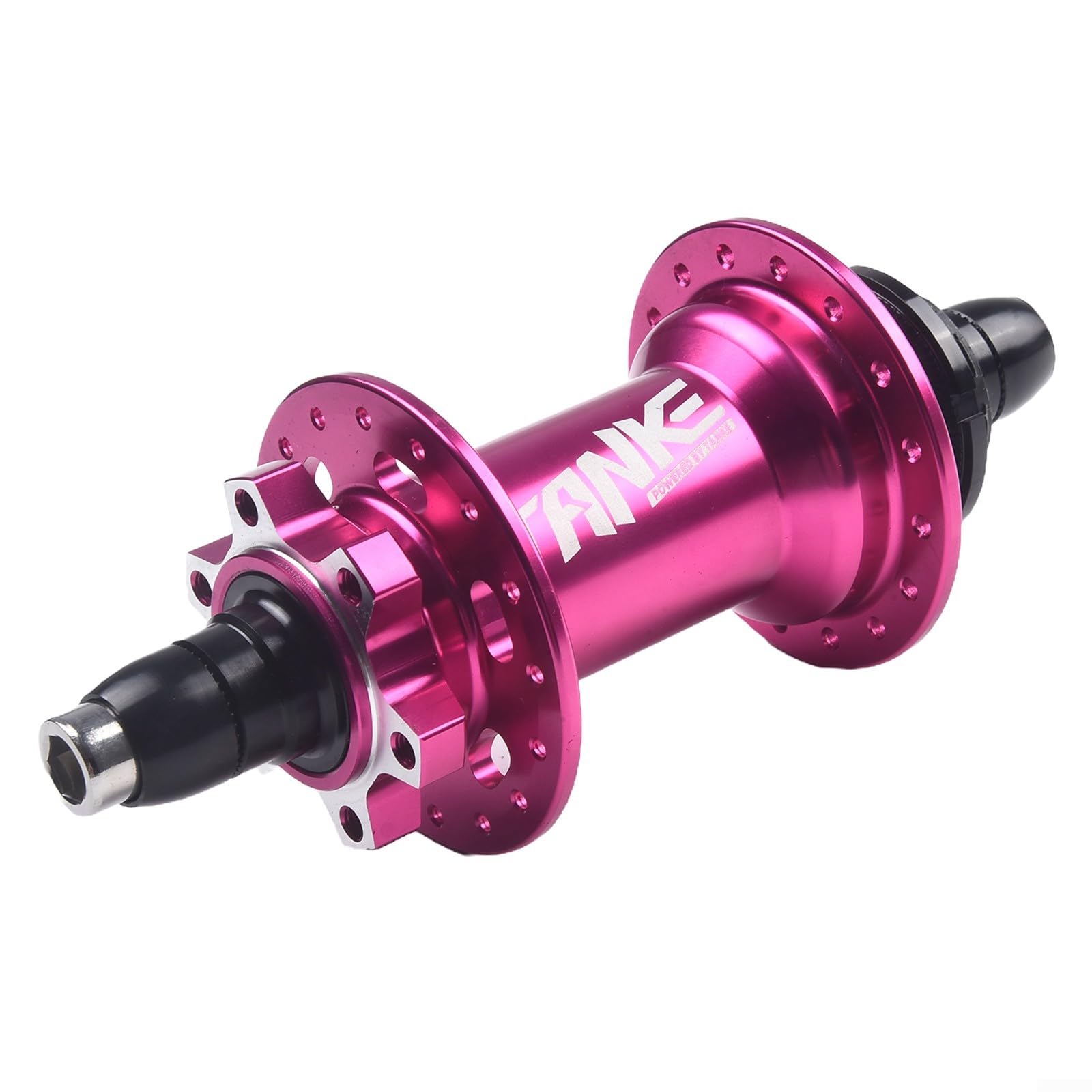 Mozzo posteriore in lega di alluminio da 135 mm, 32h, 6 bulloni, montaggio a disco, cuscinetto completamente sigillato per bicicletta Dirt Jump arancione (rosa)