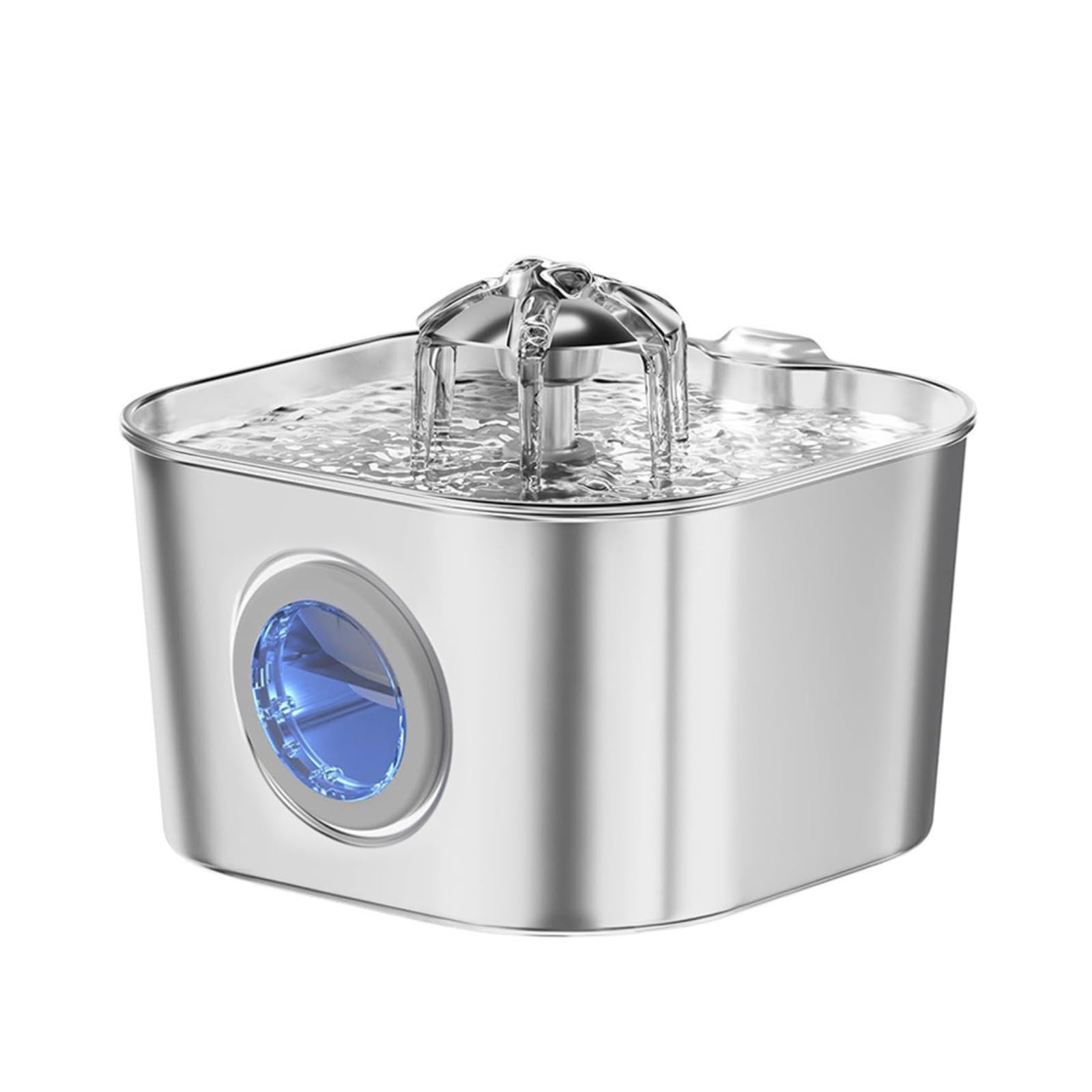 Selene The Doggy Fountain - 2.2L Cat Water Fountain Visible Water Level Pet Water Dispensers (2.2L G-Option)