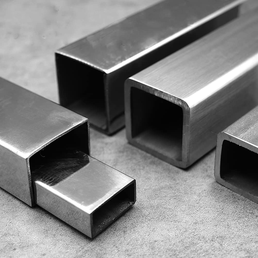 AluArt vierkante buis 25x25x2 mm L 3000 mm per 2 stuks aluminium