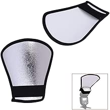 snaked cat Camera Flash Diffuser Softbox Silver and White Reflector snaked cat Camera Flash Diffuser Softbox Silver and White Reflector