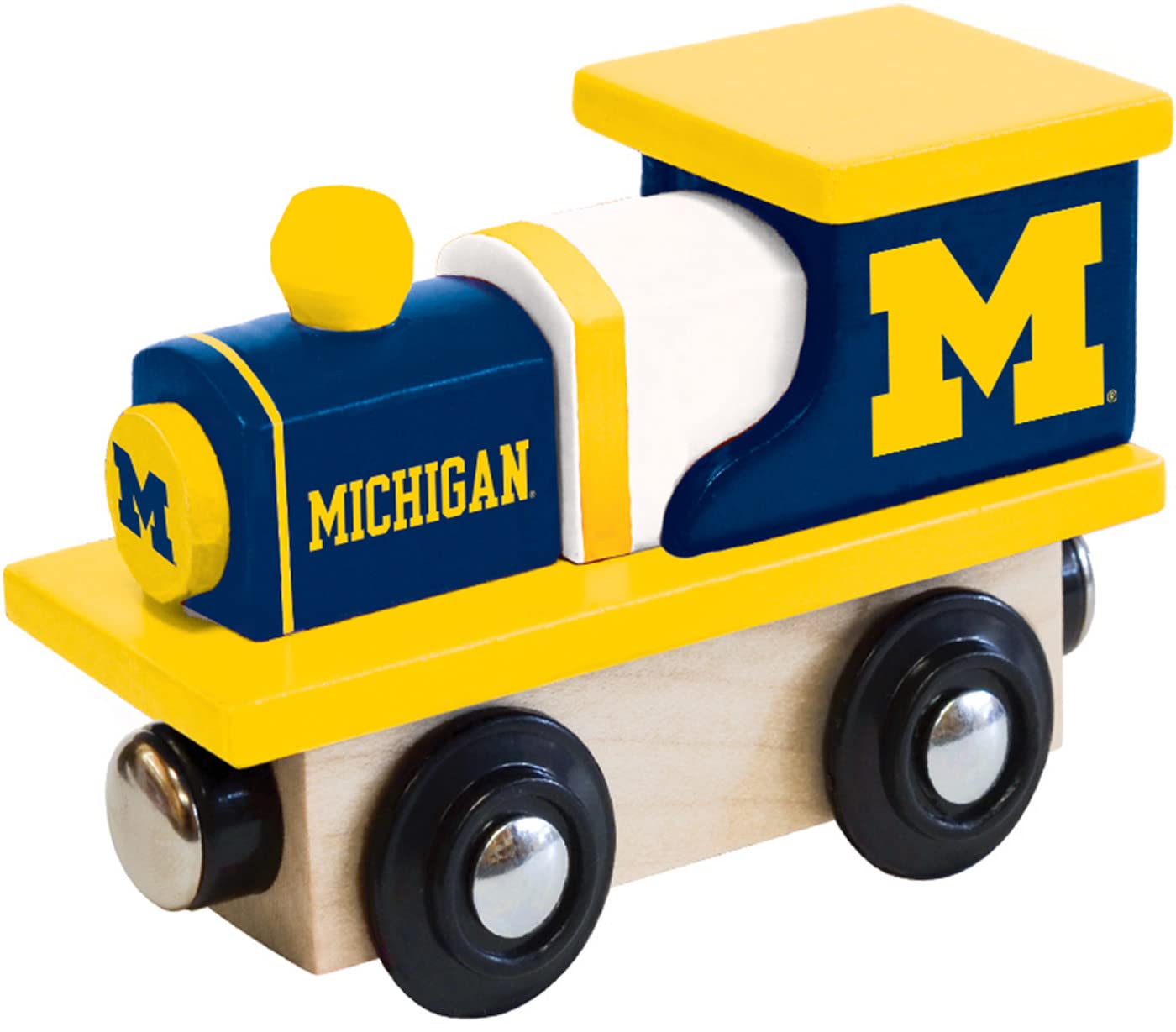 MasterPieces Wood Train Engine - NCAA Michigan Wolverines - Officially Licensed Toddler &amp; Kids Toy