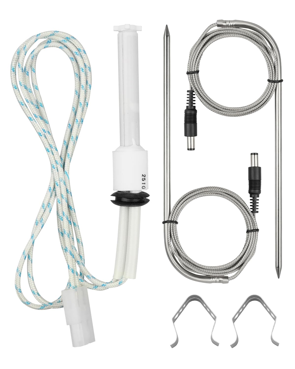 Sonde de température de rechange pour gril à granulés Recteq RT-700 RT-590 RT-340 - Lot de 2