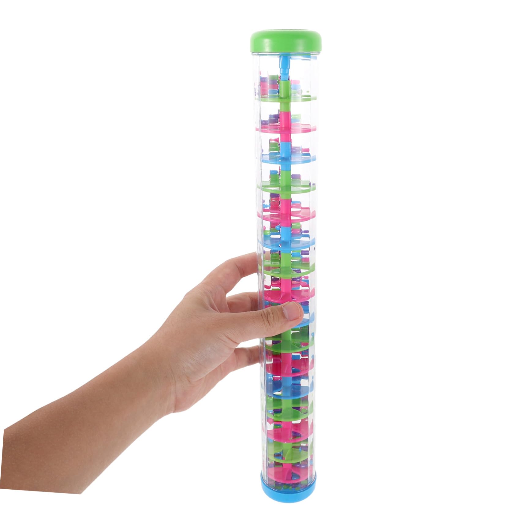 Bastone della Pioggia 2 Pezzi in Plastica, Strumento Musicale