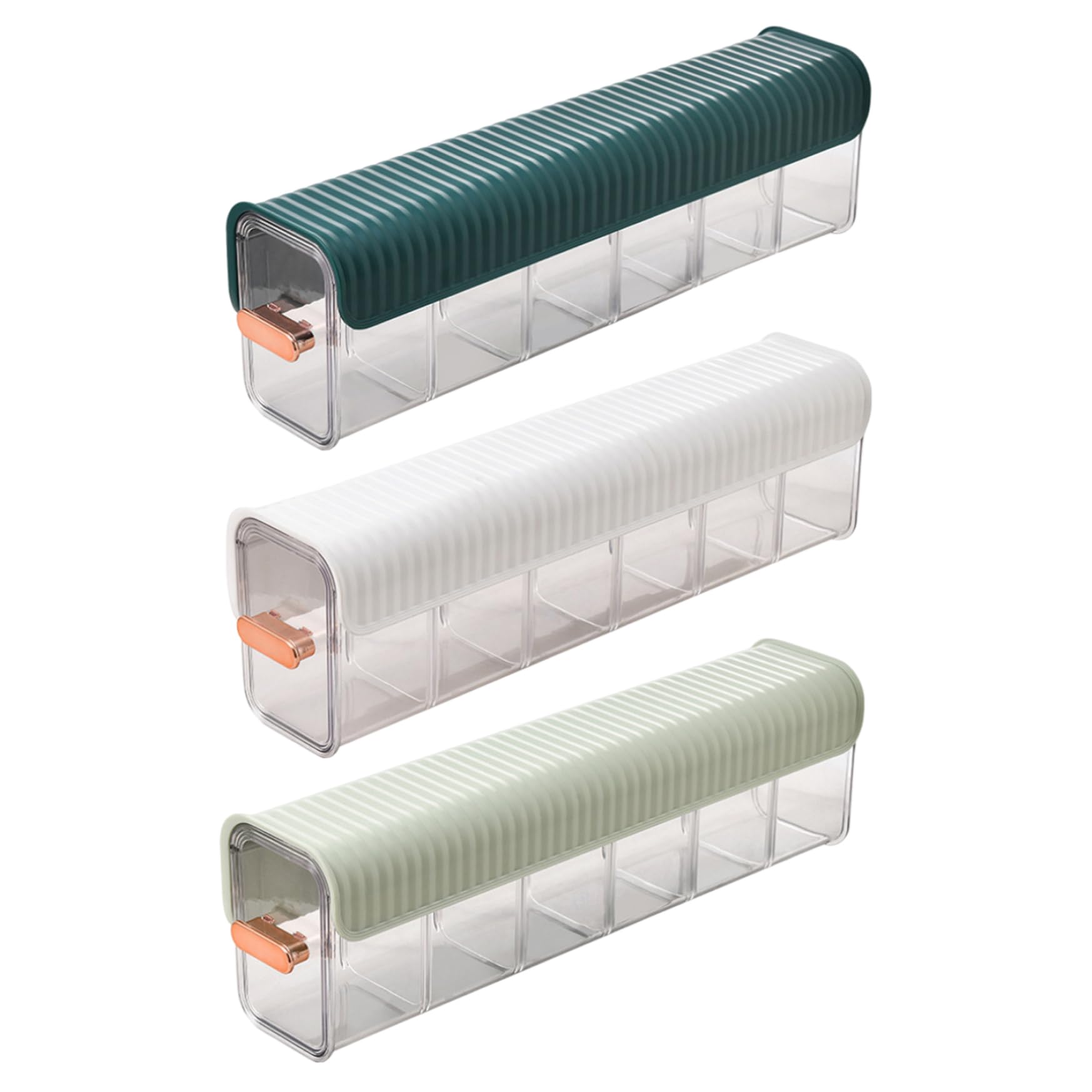 Unterwäsche Aufbewahrung Wandmontage Unterwäsche Aufbewahrungsbox 3pcs Punch-Free 6-Gitter transparente Unterwäsche Schubladen Organizer Schrankgarderobe Socken Organizer für Brashalle Krawatten Scha