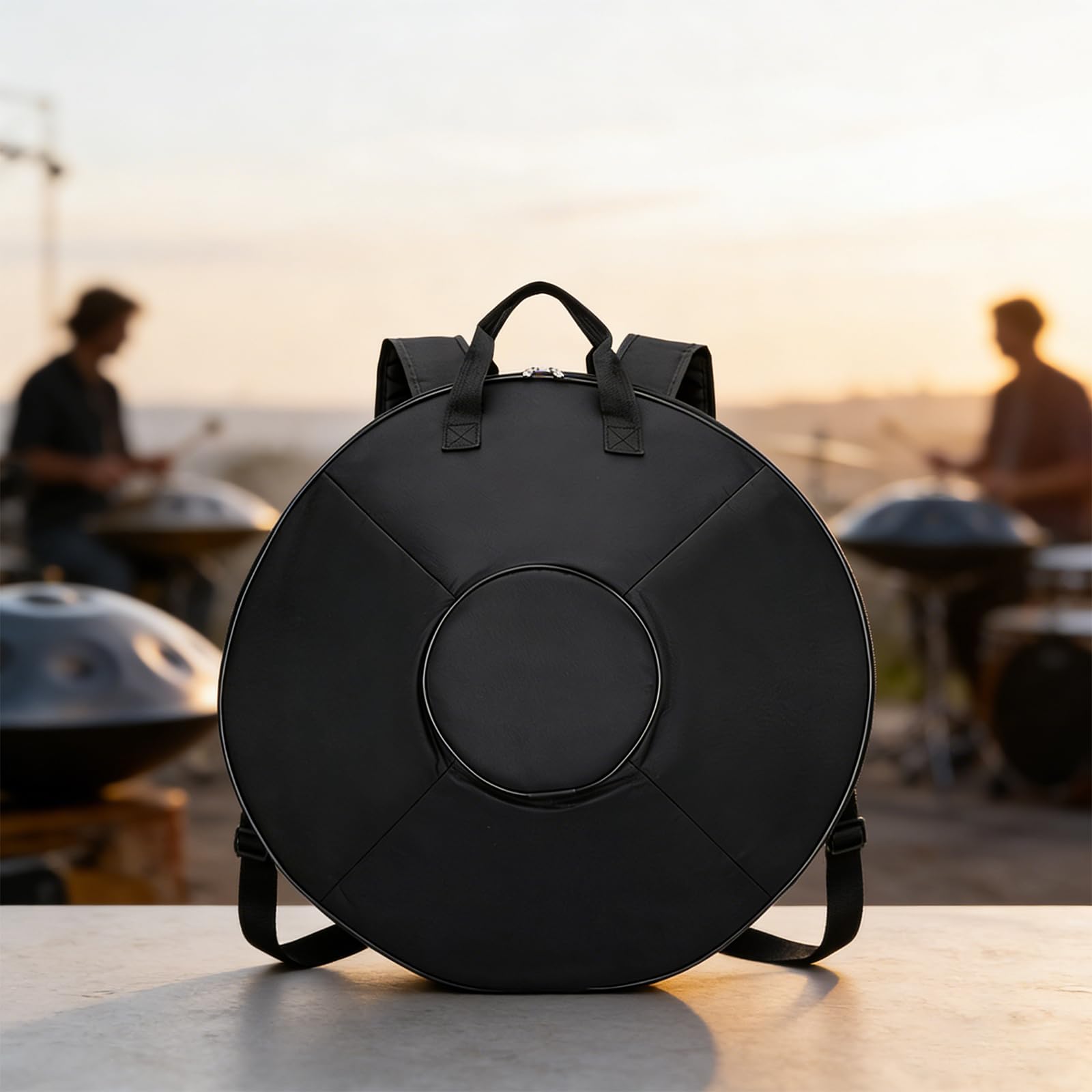 Handpan Tasche, Percussion Instrumente, Instrumentenkoffer, Handpan Hülle, strapazierfähige Handpans, Reisetaschen, Oxford Tasche mit Riemen