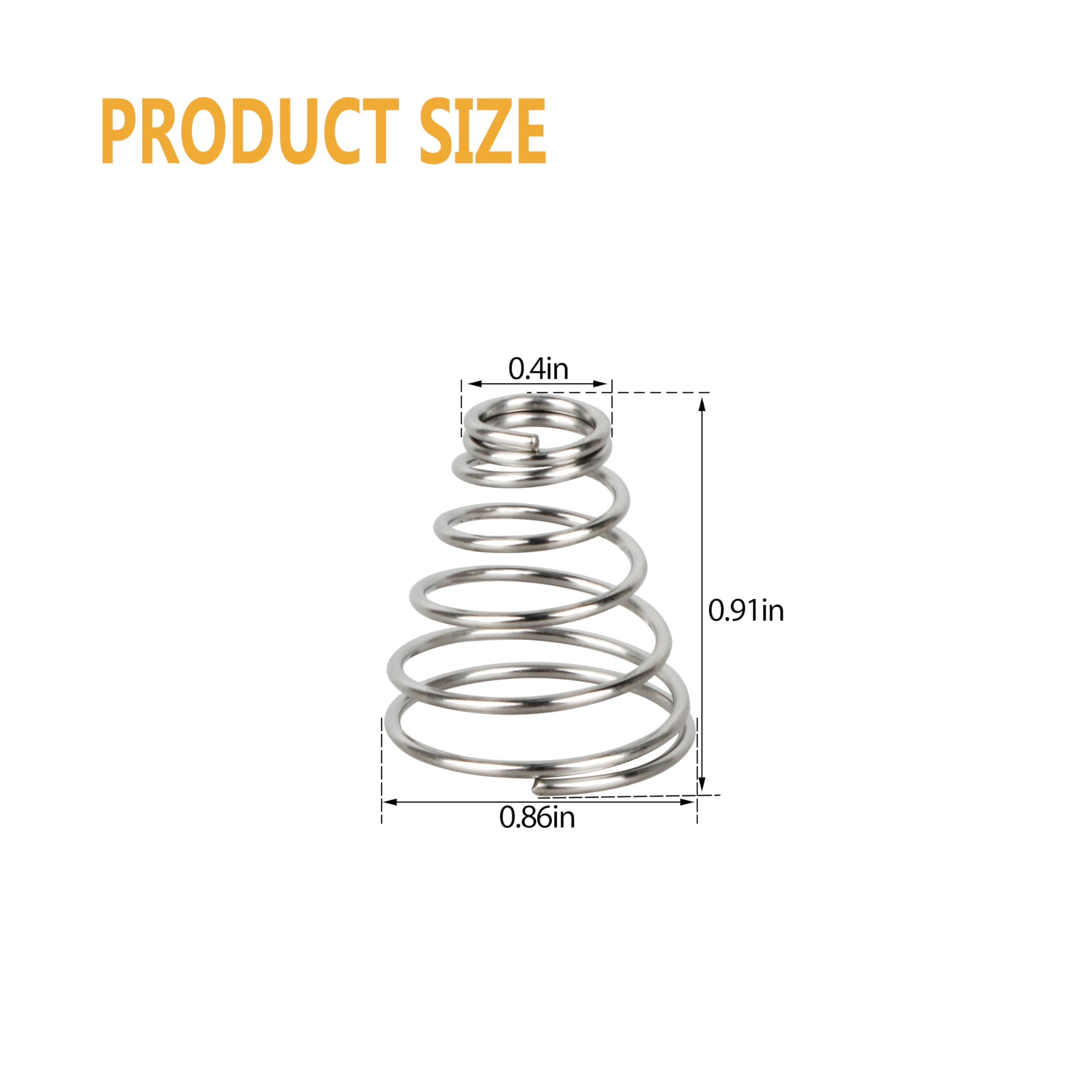 AOQIVIS Percolators Pump Tube Spring Replacement Parts for Electric Coffee Percolators 2-Pack