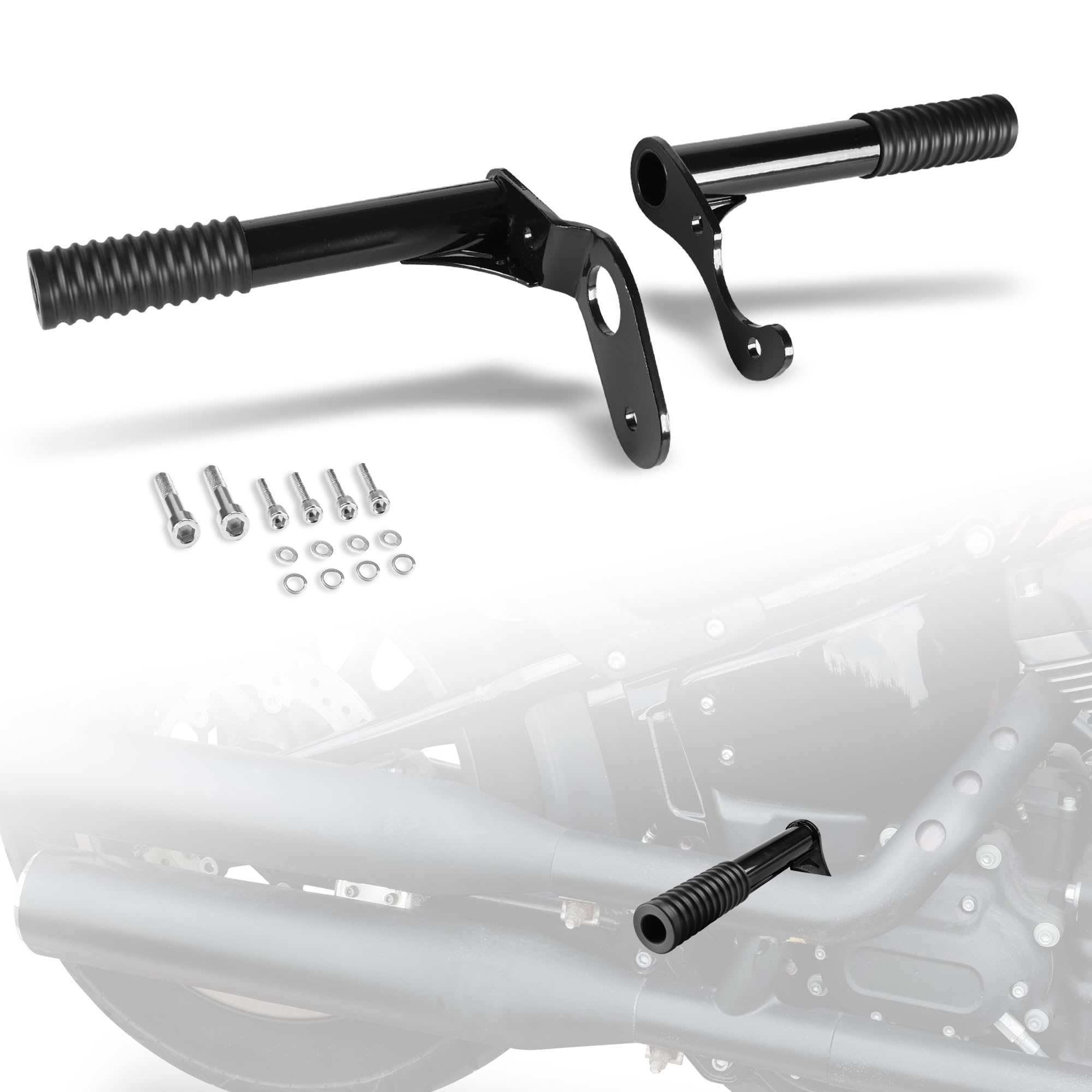 Photo 1 of Rear Passenger Peg Crash Bar Fit for Harley Low Rider S (2018-2024) & Low Rider (2018-2024) & Softail Street Bob (2018-2024)