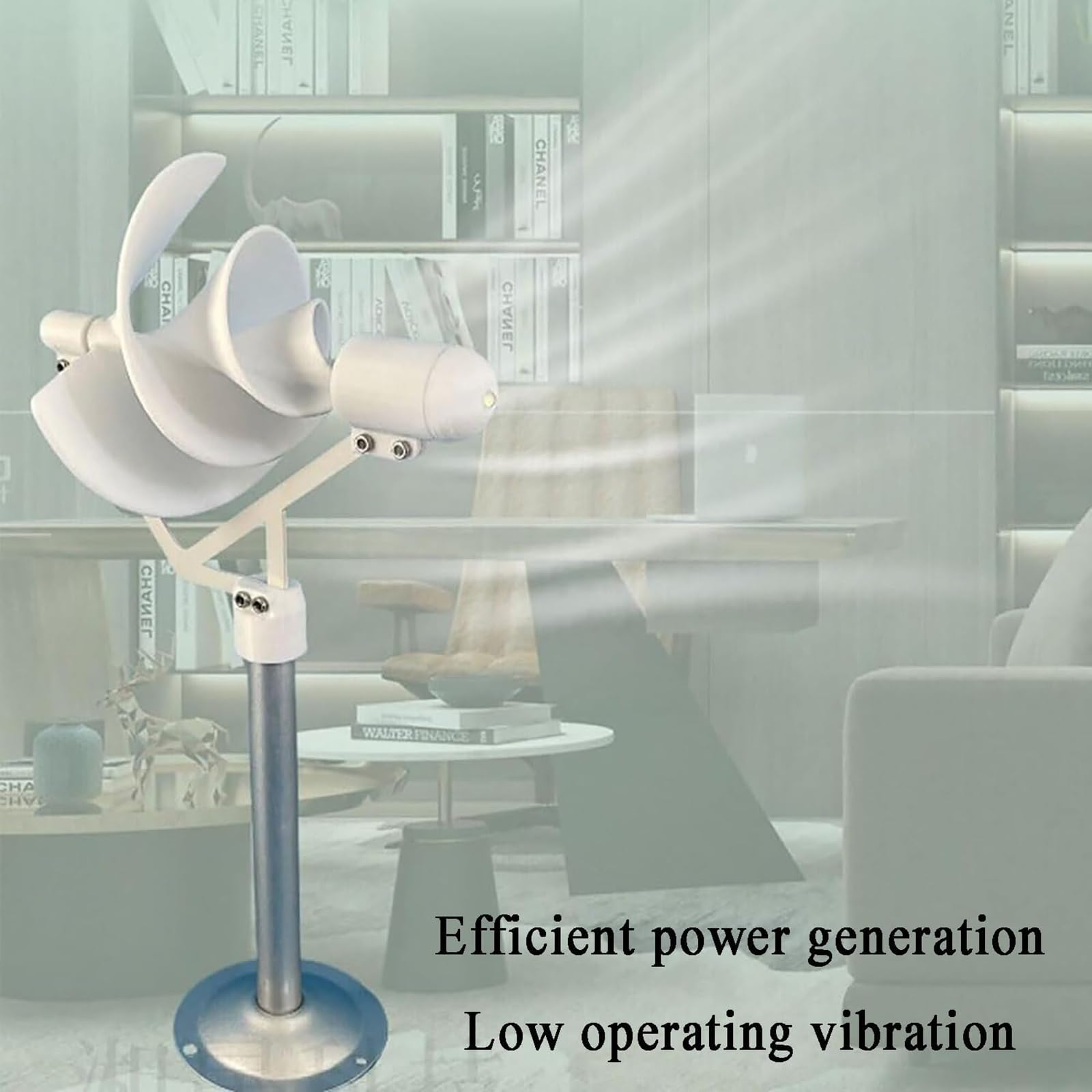 Generador De Viento Micro Espiral, Generador De Turbina Eólica De Bricolaje, Turbina Eólica Vertical 1-12 V Genera Electricidad, para Material Didáctico, Experimentos Científicos