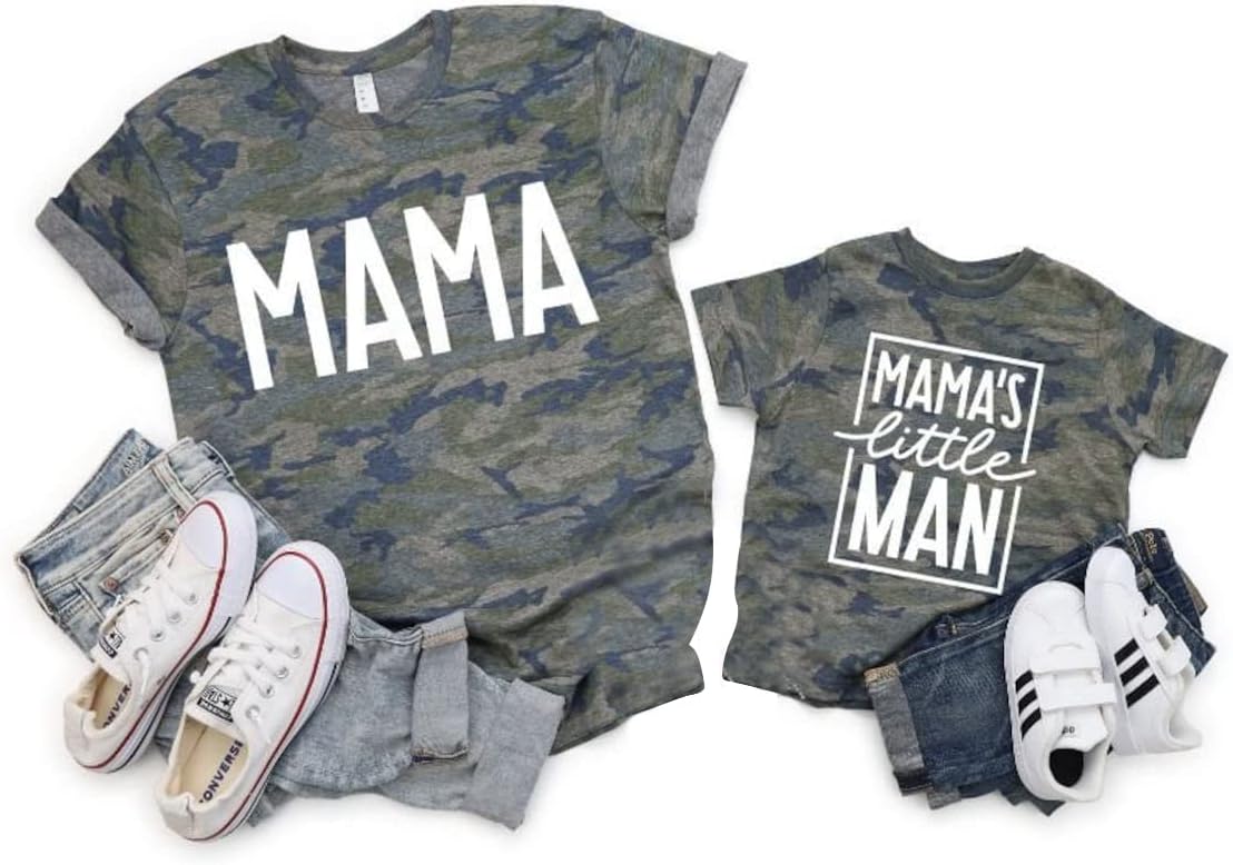 Mom and Son Matching Outfits Mama and Mama’s Litte…