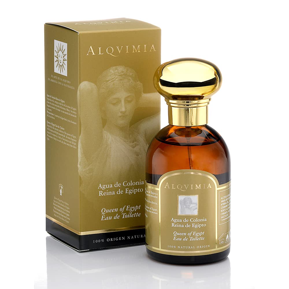 Alqvimia | Agua de Colonia de Reina de Egipto | Fragancia Exótica para Realzar la Feminidad | 100 ml