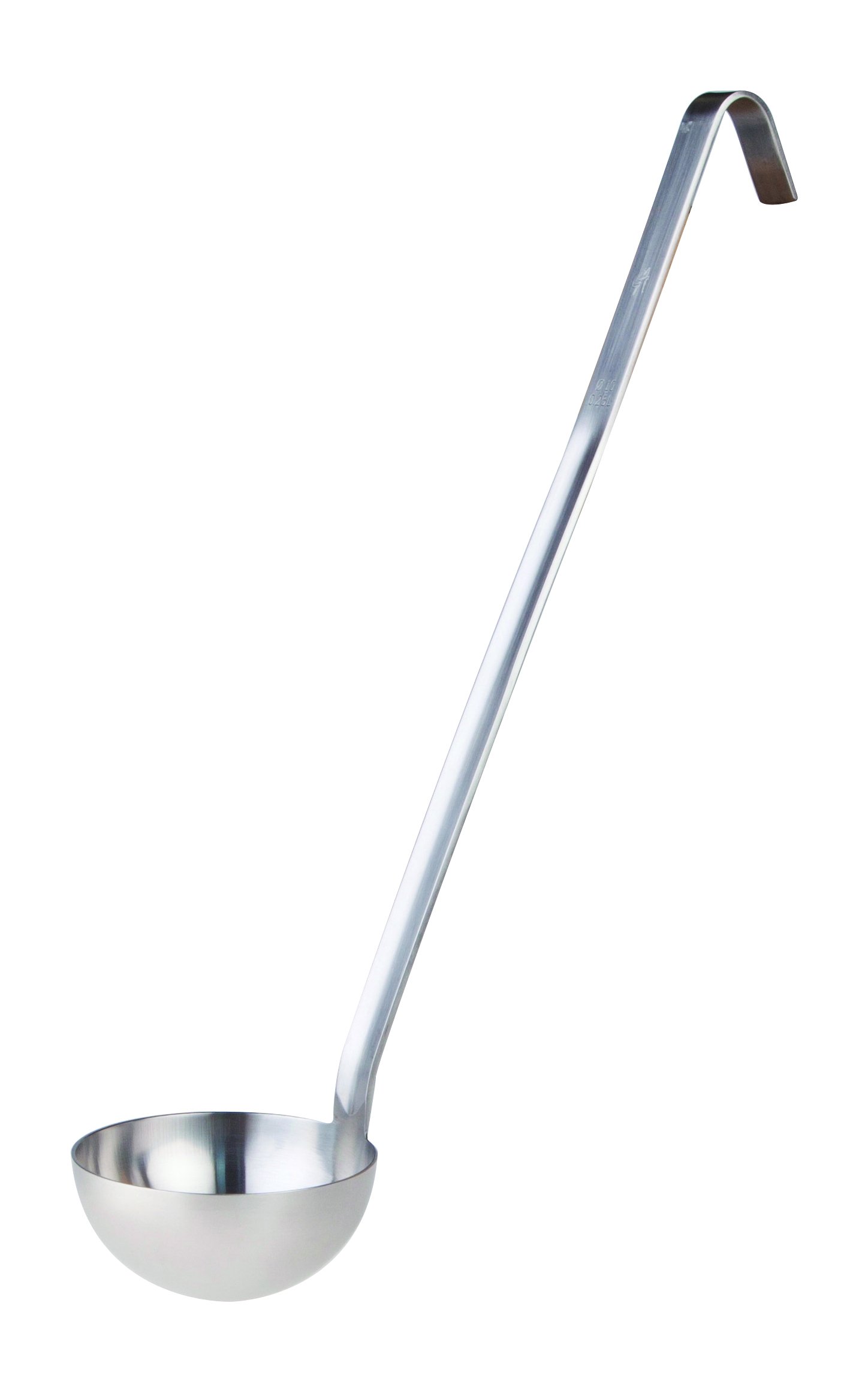 Pentole Agnelli Stainless Steel Ladle Inbox Eco - Line, 30 Cm. Length - 16 Cm. Diameter