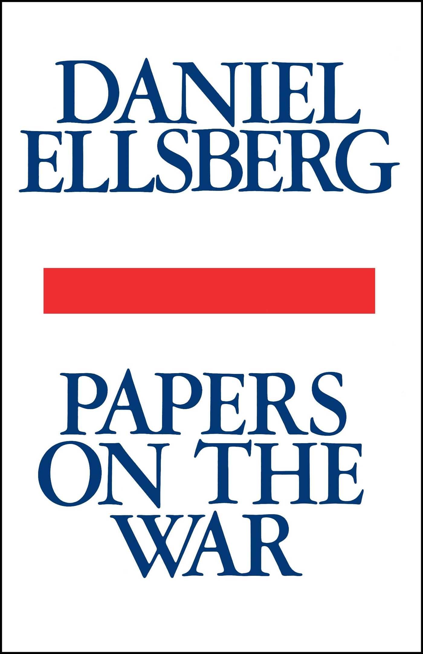 Papers on the War Paperback – December 18, 2009