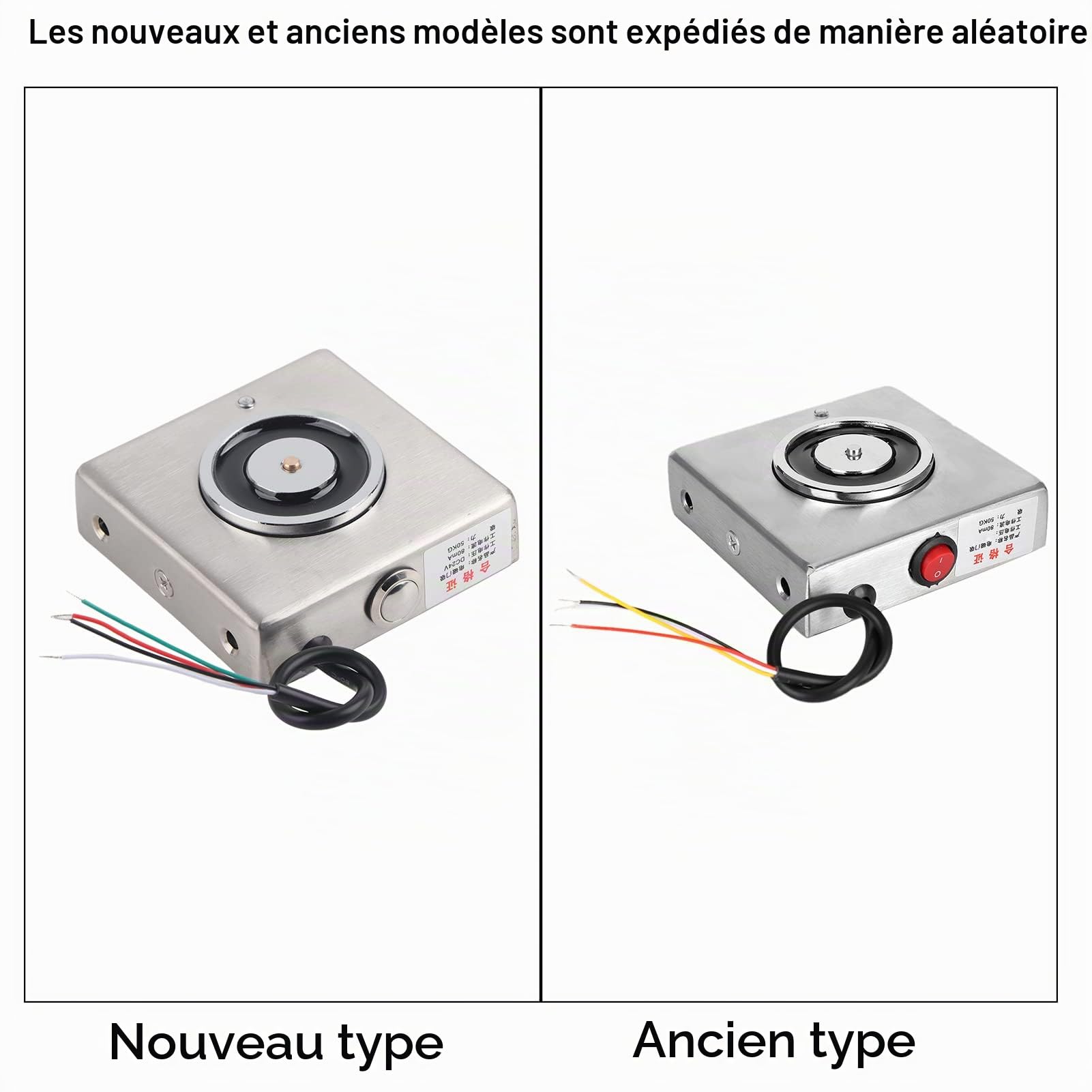 Butée de porte ElectromAgnetic, support de porte coupe feu 500N Aimant magnétique Butée de porte portable pour ou la sécurité à la maison(#2)