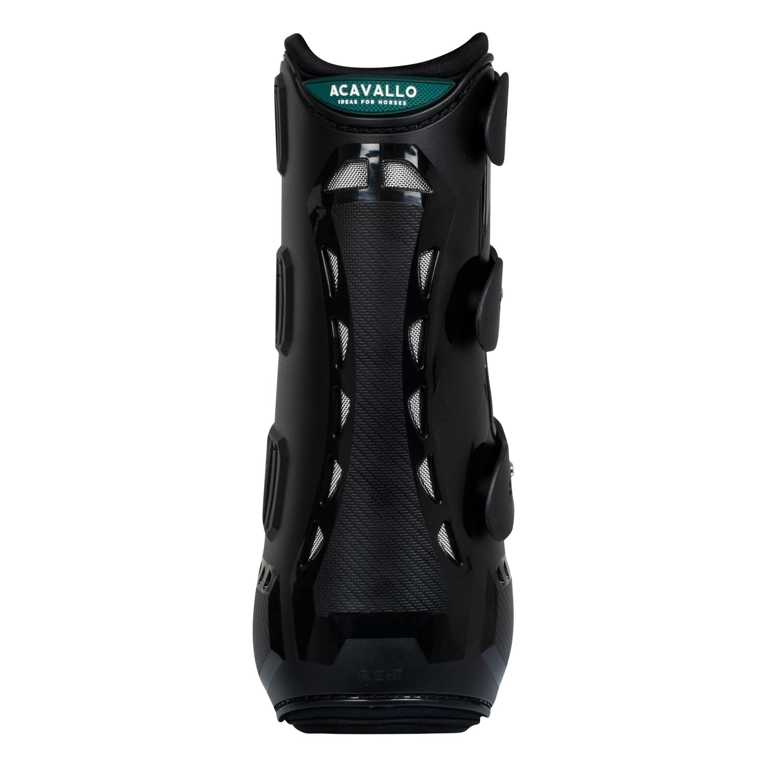 Acavallo Front Dressur Gamaschen, Schwarz, Cob