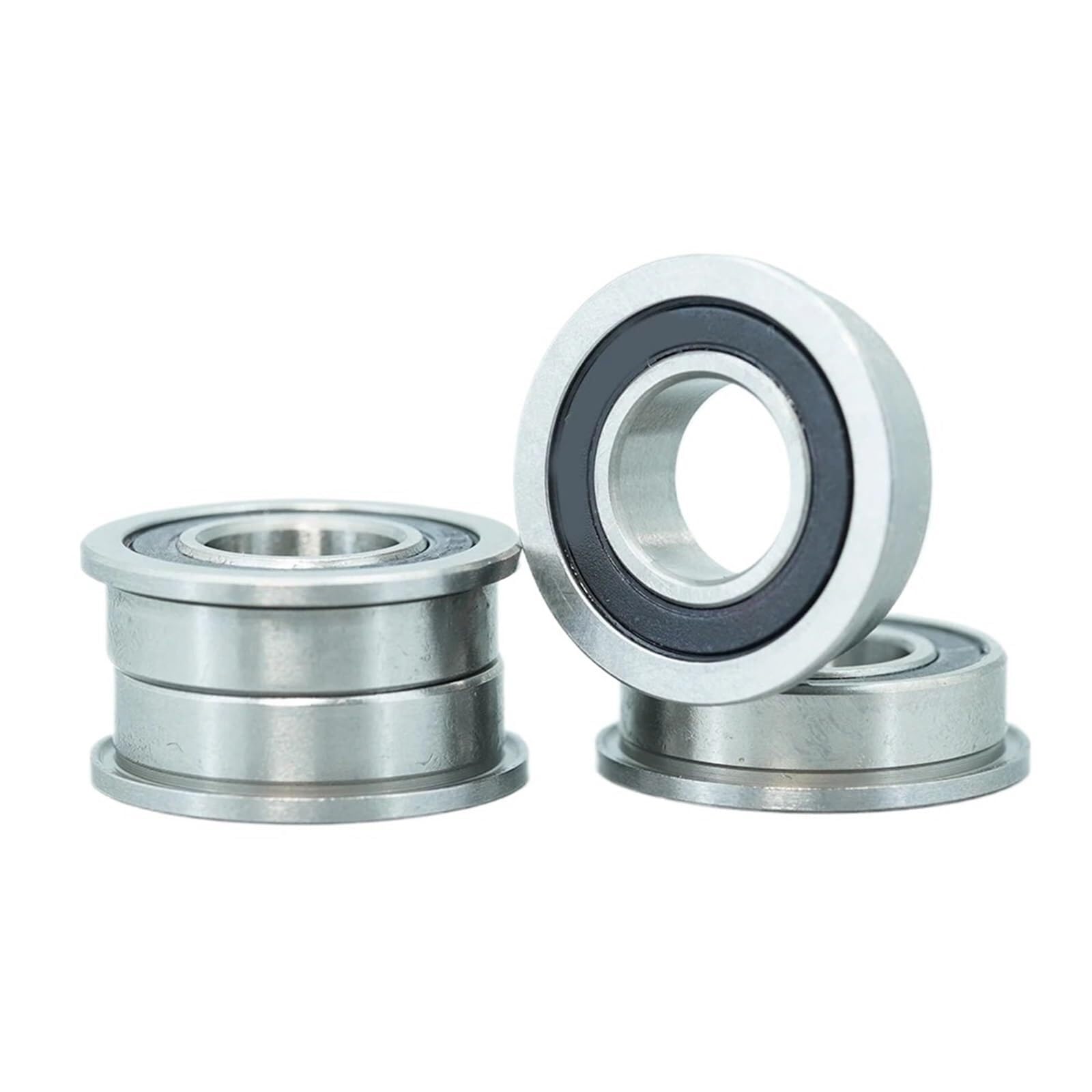 Abgedichtete Lager, SF608-2RS Flanschlager 8x22x7 mm 10PC Doppelt abgedichtete Edelstahl-Flanschkugellager SF608 2RS | SF608RS-P5-10PC
