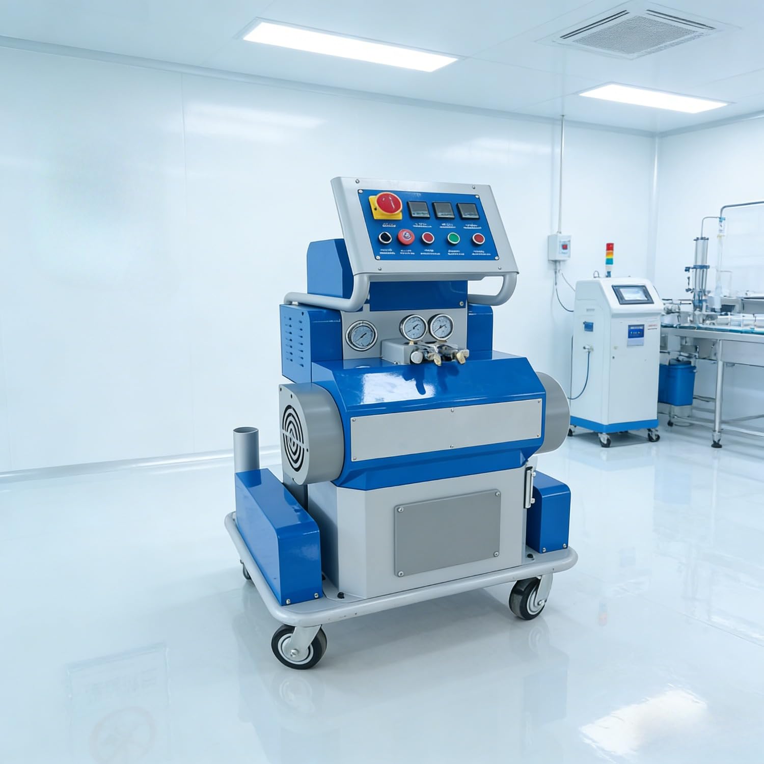 Contractor Use Polyurethane Spray Machine for Insulation Projects, PU Foam Sprayer, Construction Applications