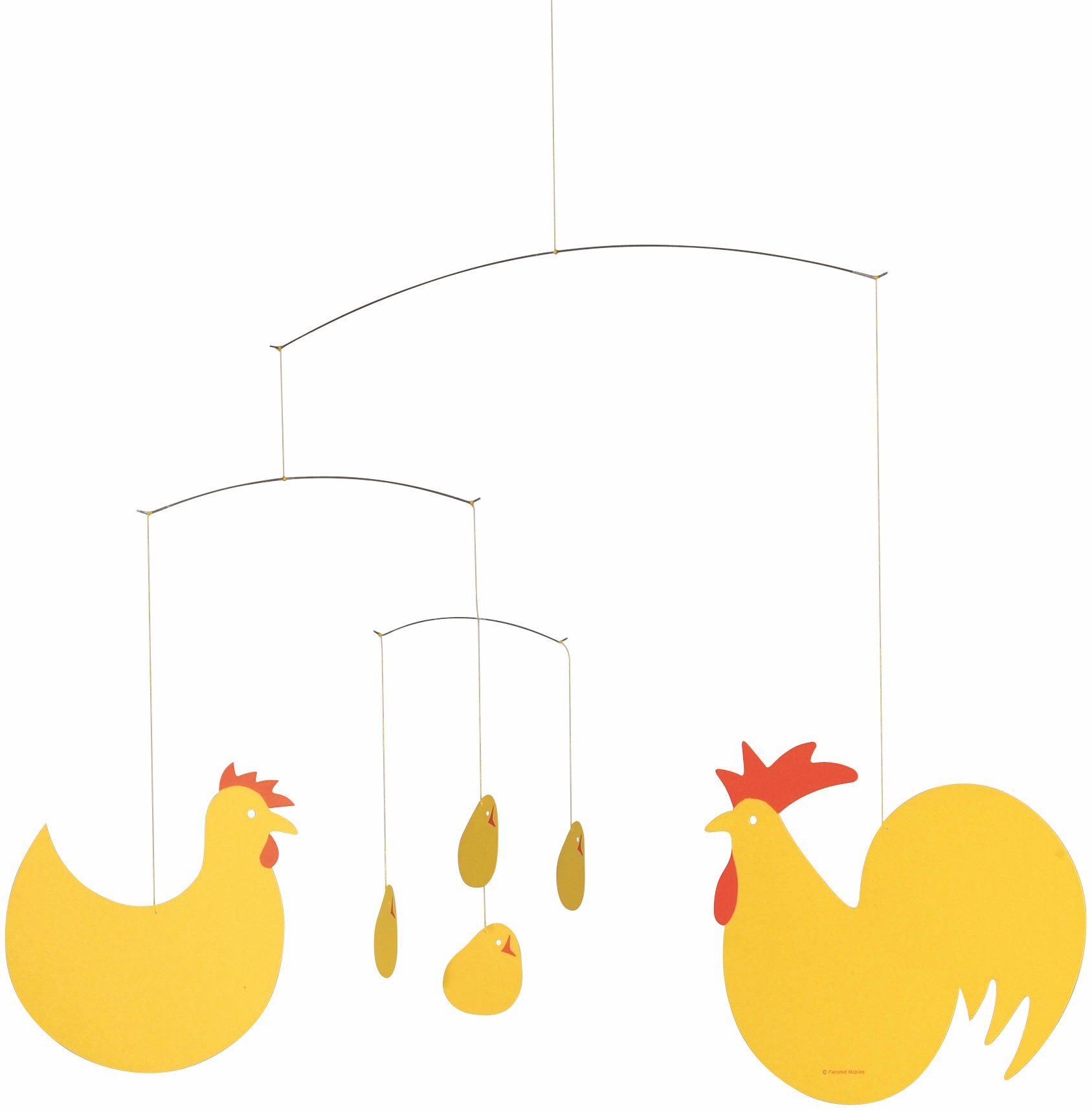 Flensted Mobiles Angel Hanging Mobile - Handmade In Denmark, 16" Cardboard, Christmas Decor - View #13