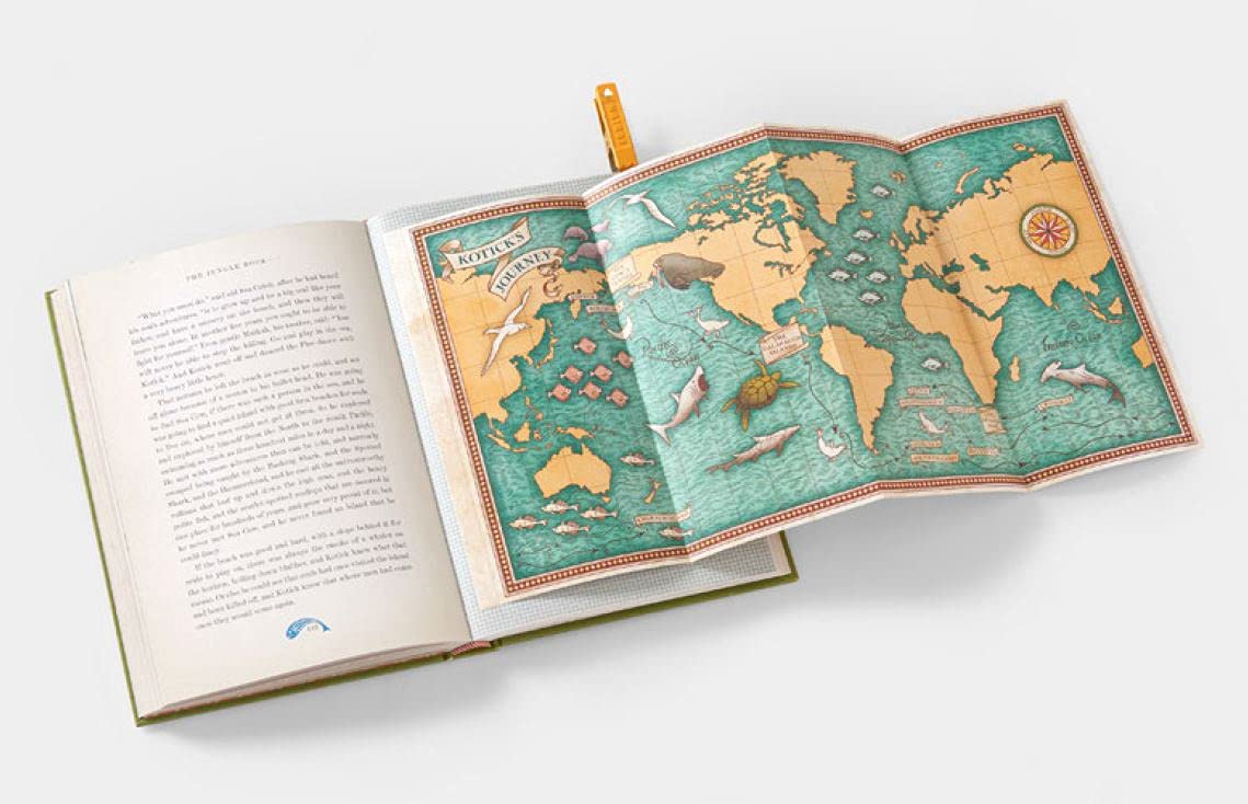 Le livre de la jungle: Illustré et animé par MinaLima