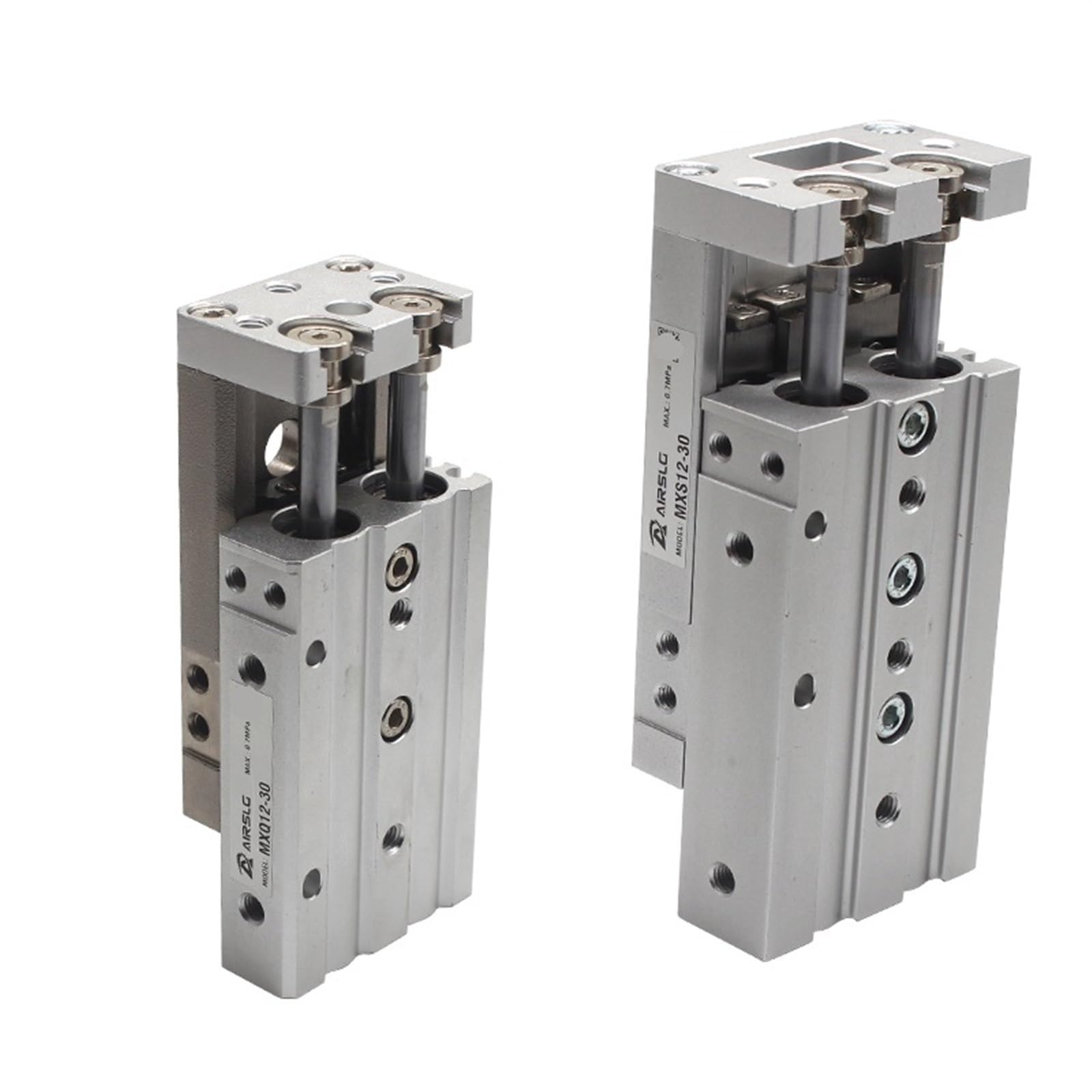 Rail de guidage pneumatique MXS12 pour robotique et tri fluide