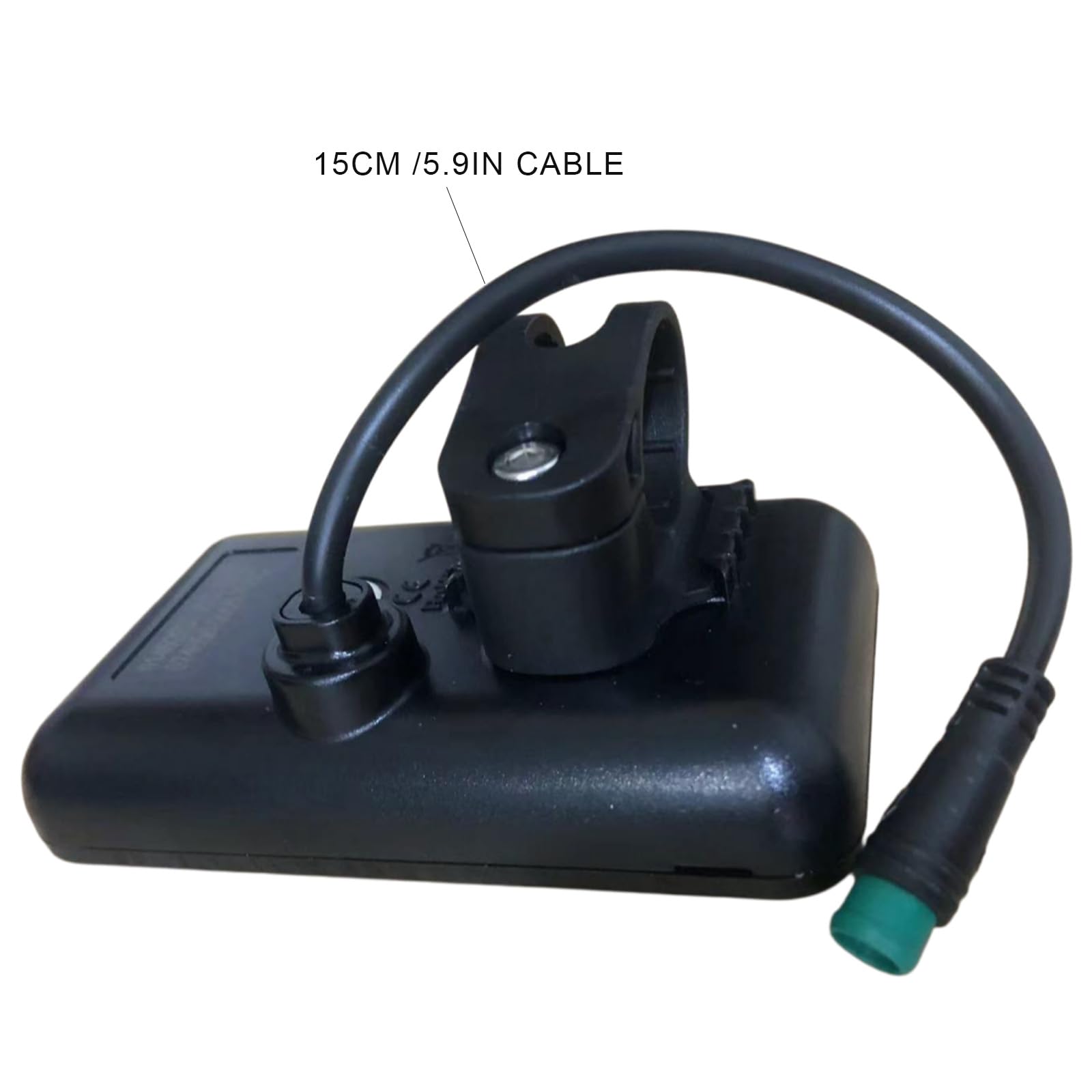 Écran LCD NULKOMMA pour vélos électriques KM529 : Compteur de Vitesse et écran pour vélo électrique 36 V / 48 V avec connecteur mâle étanche à 5 Broches et Panneau de Commande pour vélo électrique