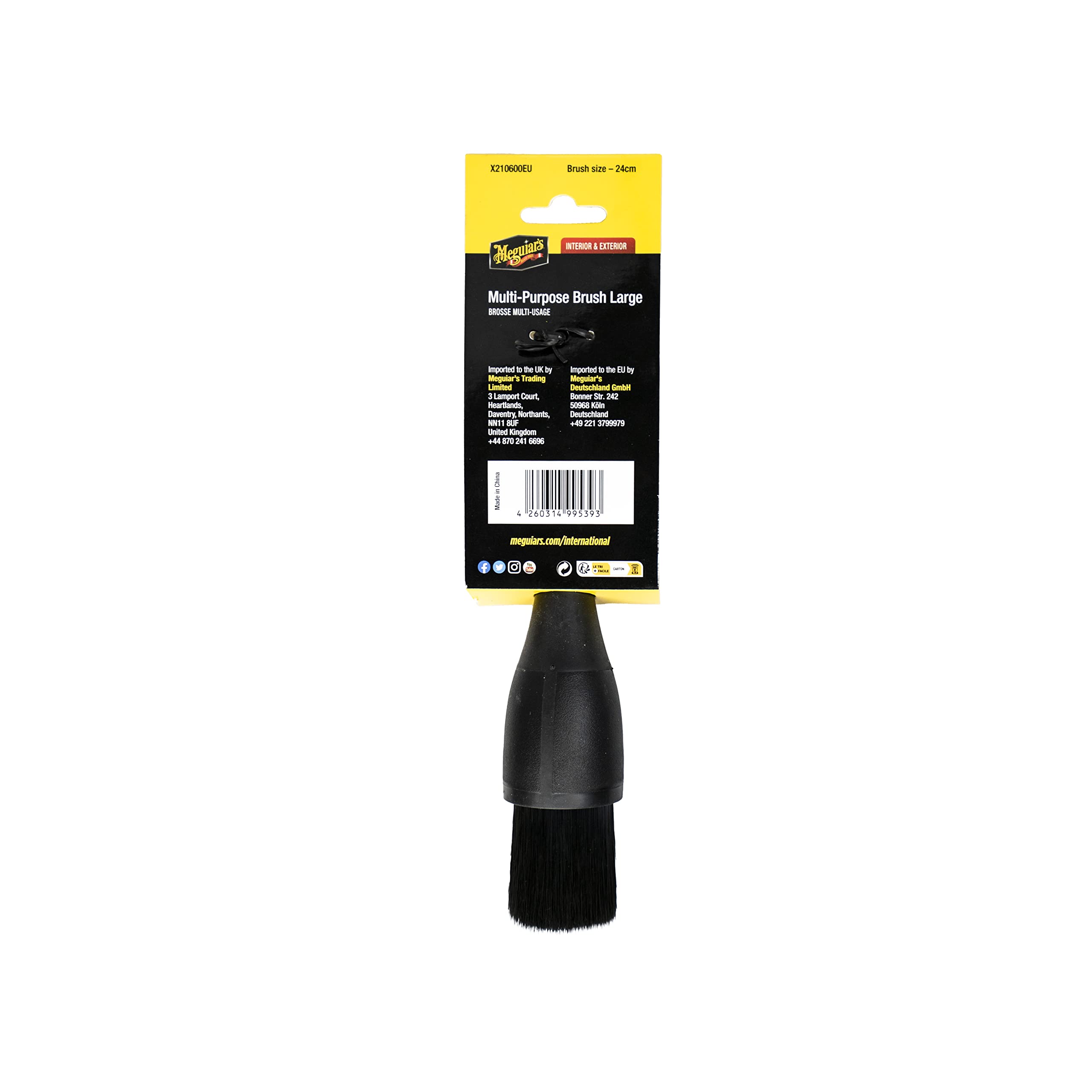 Meguiar's X210600EU wielofunkcyjna szczotka do pielęgnacji samochodu