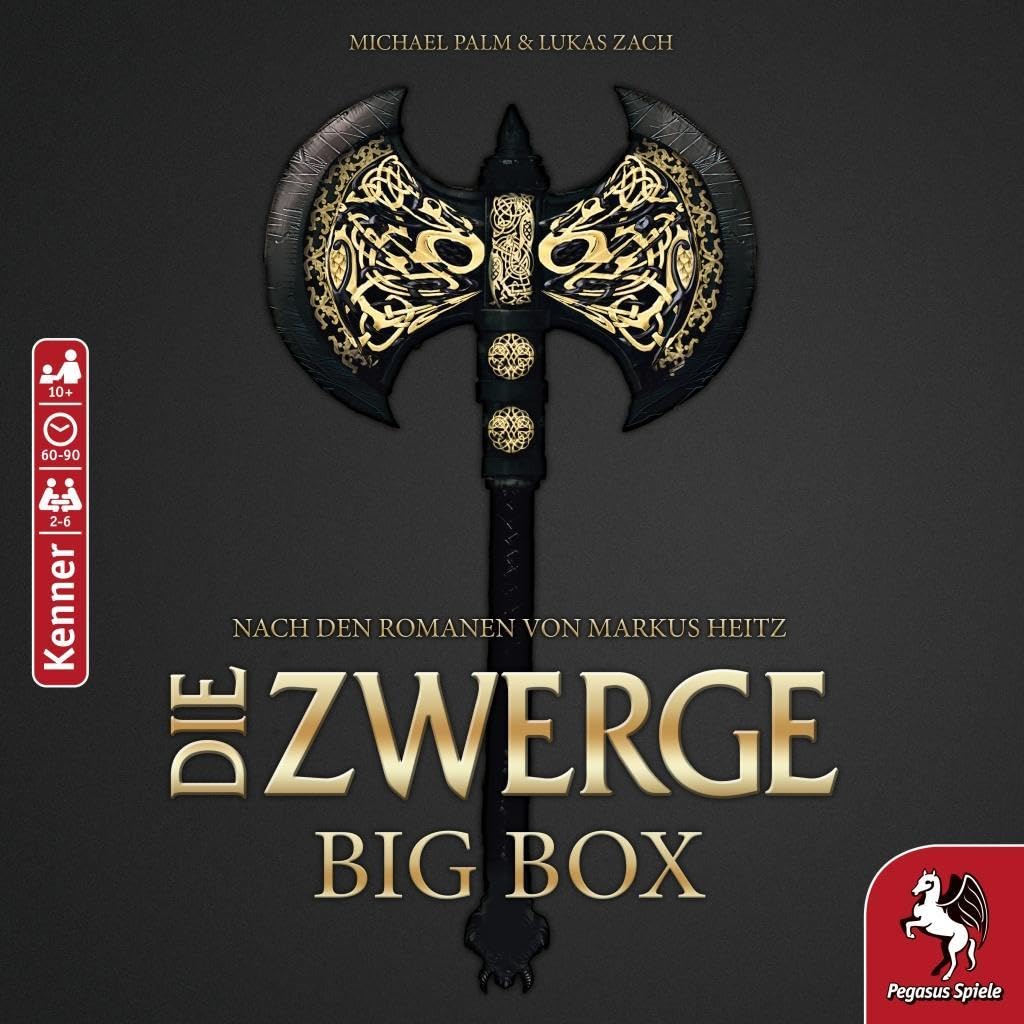 Pegasus Spiele 51933G - Die Zwerge Big Box, 2-6 Spieler