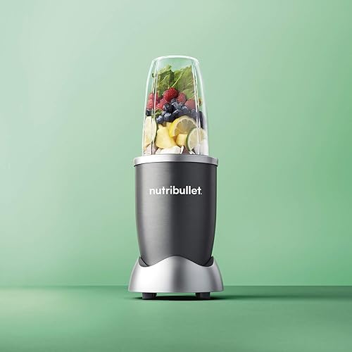Miniatura 3 de Magic Bullet NutriBullet NBR0802 - Batidora de batido de 8 piezas, 600 W, color gris