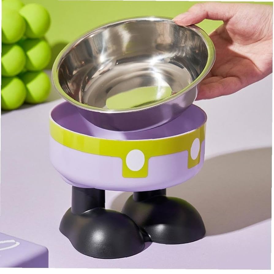 猫用鋳鉄スタンド ステンレススチールフードディッシュウォーターボウル2個 Amazon.co.jp: 猫用フードボウル ステンレススチール製 ペット
