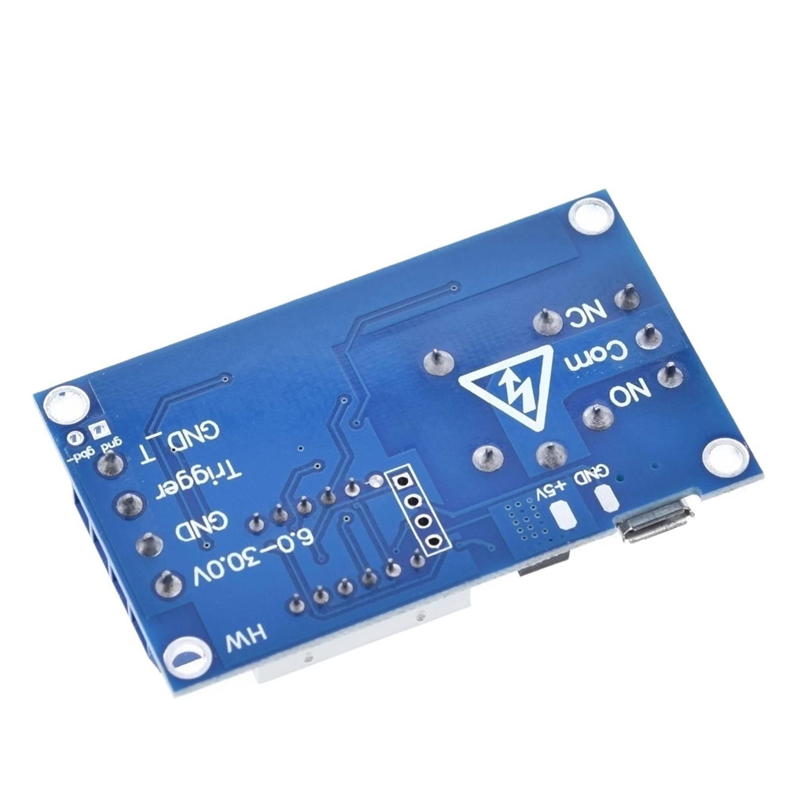 1 Canale 5V Modulo Relè di Ritardo Trigger Interruttore Off/ON Ciclo Temporizzazione 999 Minuti Scheda Rele Pz