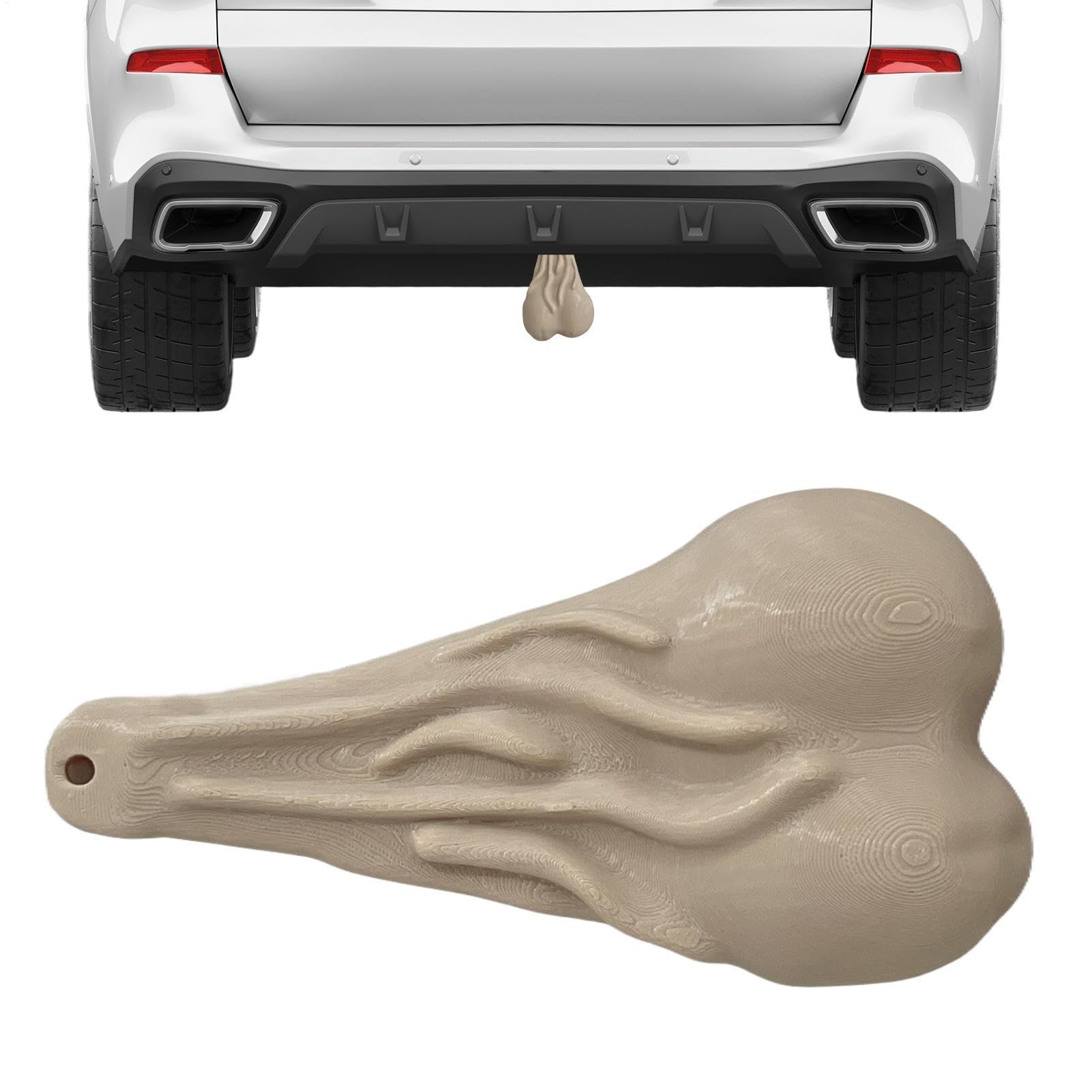 Funny Car Decoration Cover, Fun Vehicle Joke Accessory