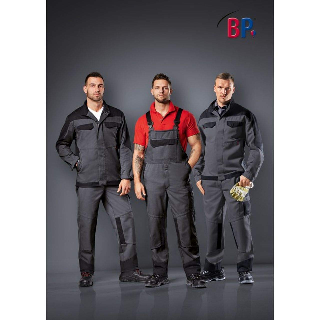 BP 2671-830-38 BProtected - Pantalón de peto para hombre (aramida, viscosa y otras fibras, talla