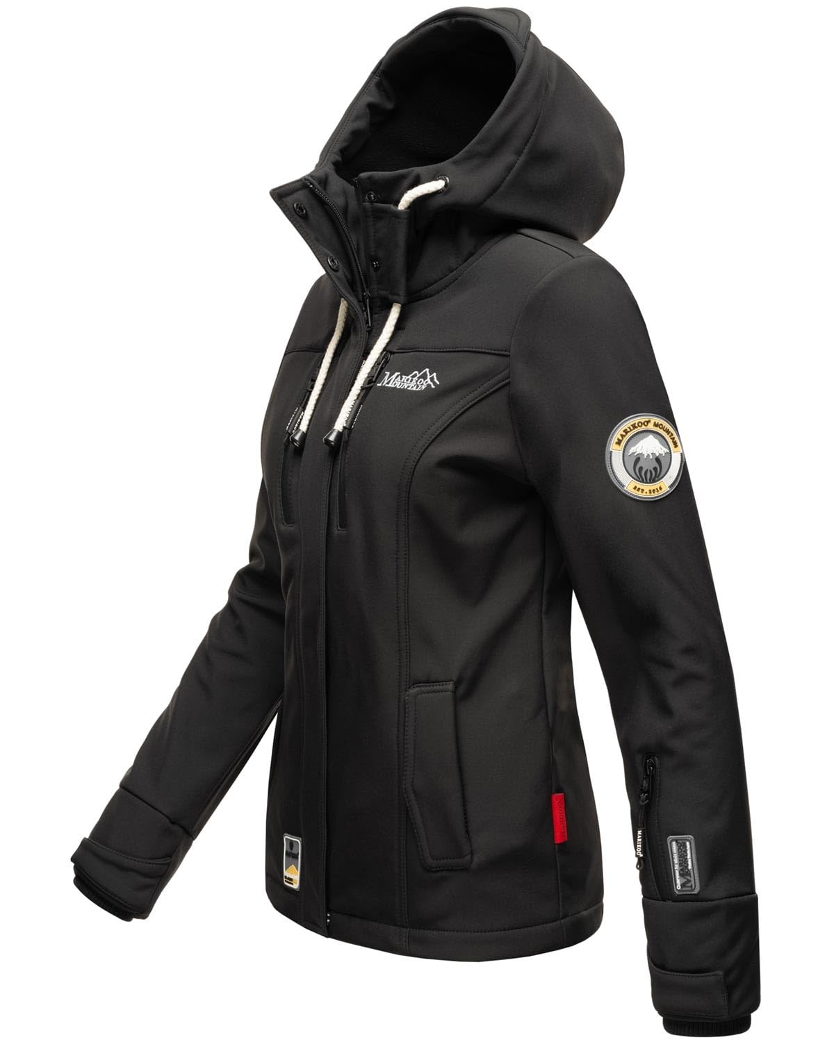 MARIKOO Damen Softshell Jacke Winterjacke wasserabweisend Outdoor B864