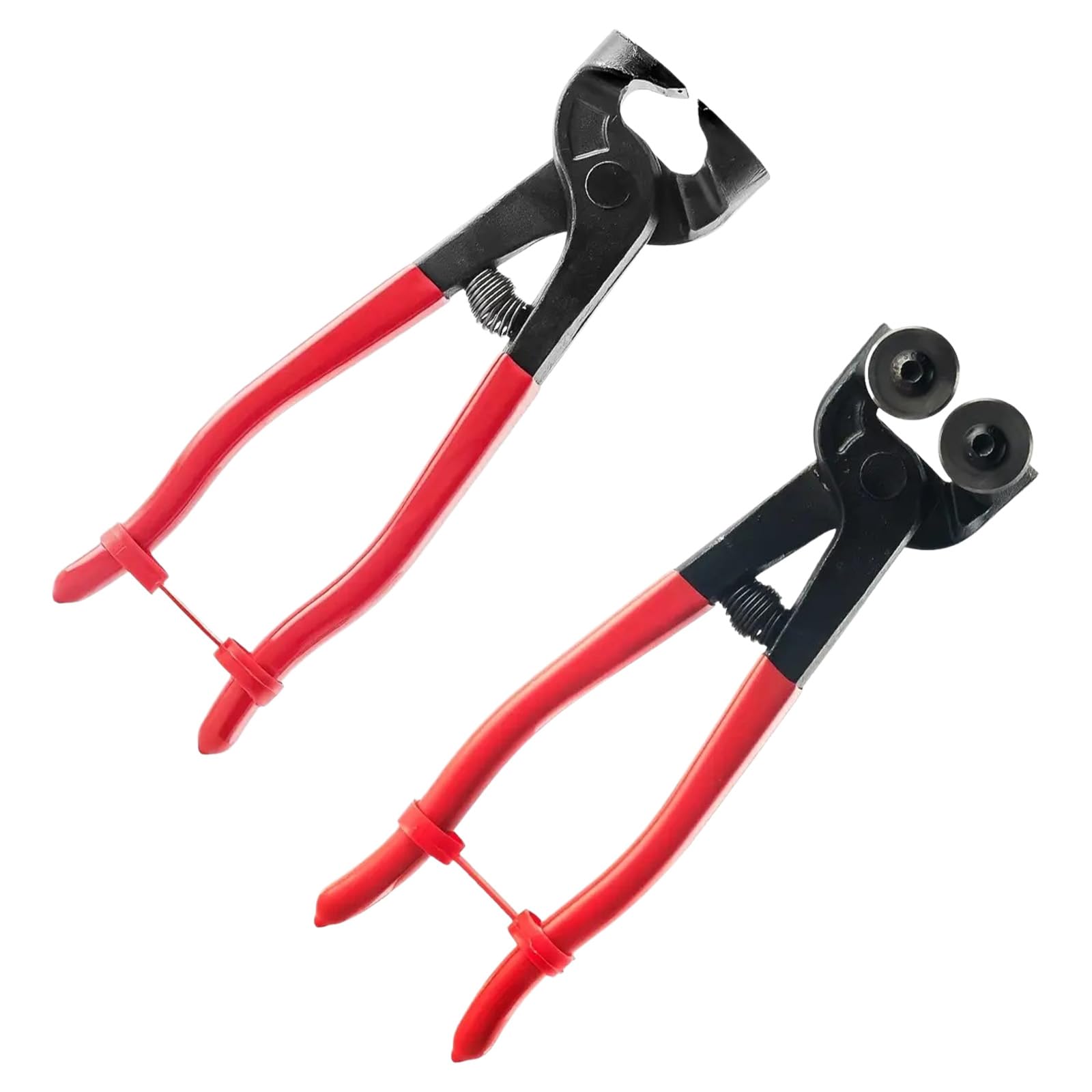 2Piece Tiles Plier Glass Tiles Cutting Tool Set Multifunctional Design with Alloy Steel Construction and Nonslip Handles Cutting Pliers