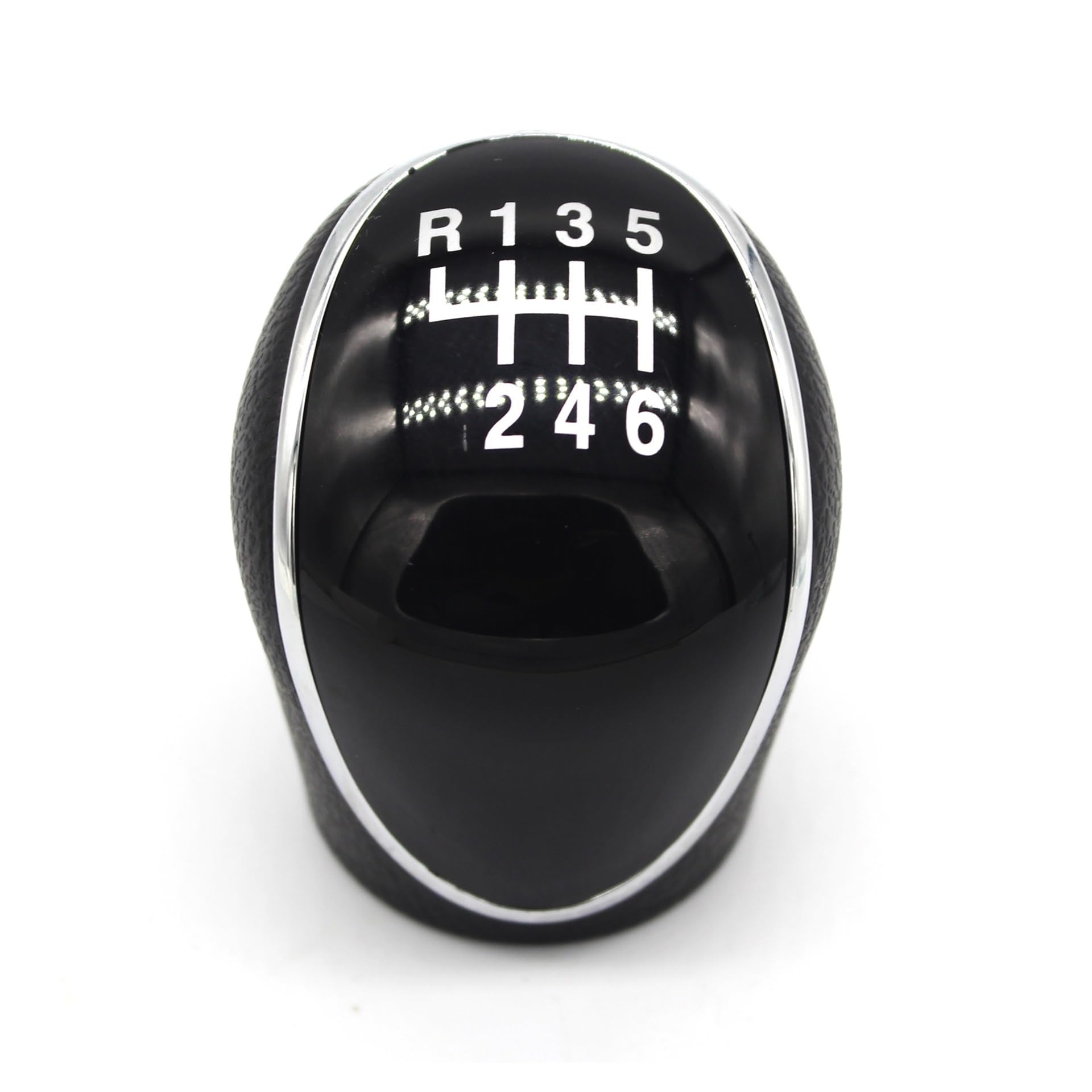 Aimazom Car Gear Shift Knob for Hyundai IX35 6 Speed Shift Knob Head Rod for Modification and Replacement(Black)
