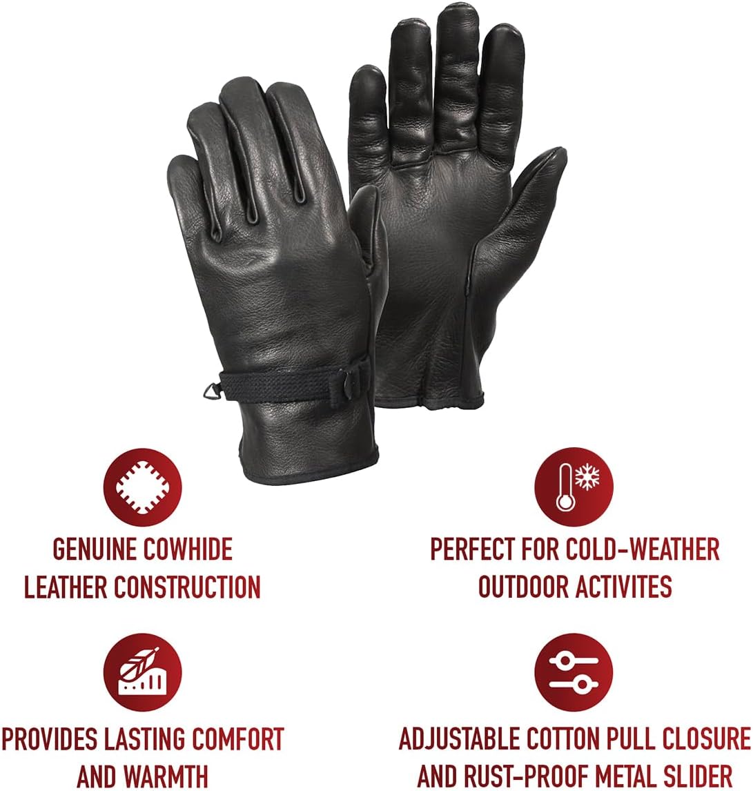 Rothco Leather D3-A Type Gloves