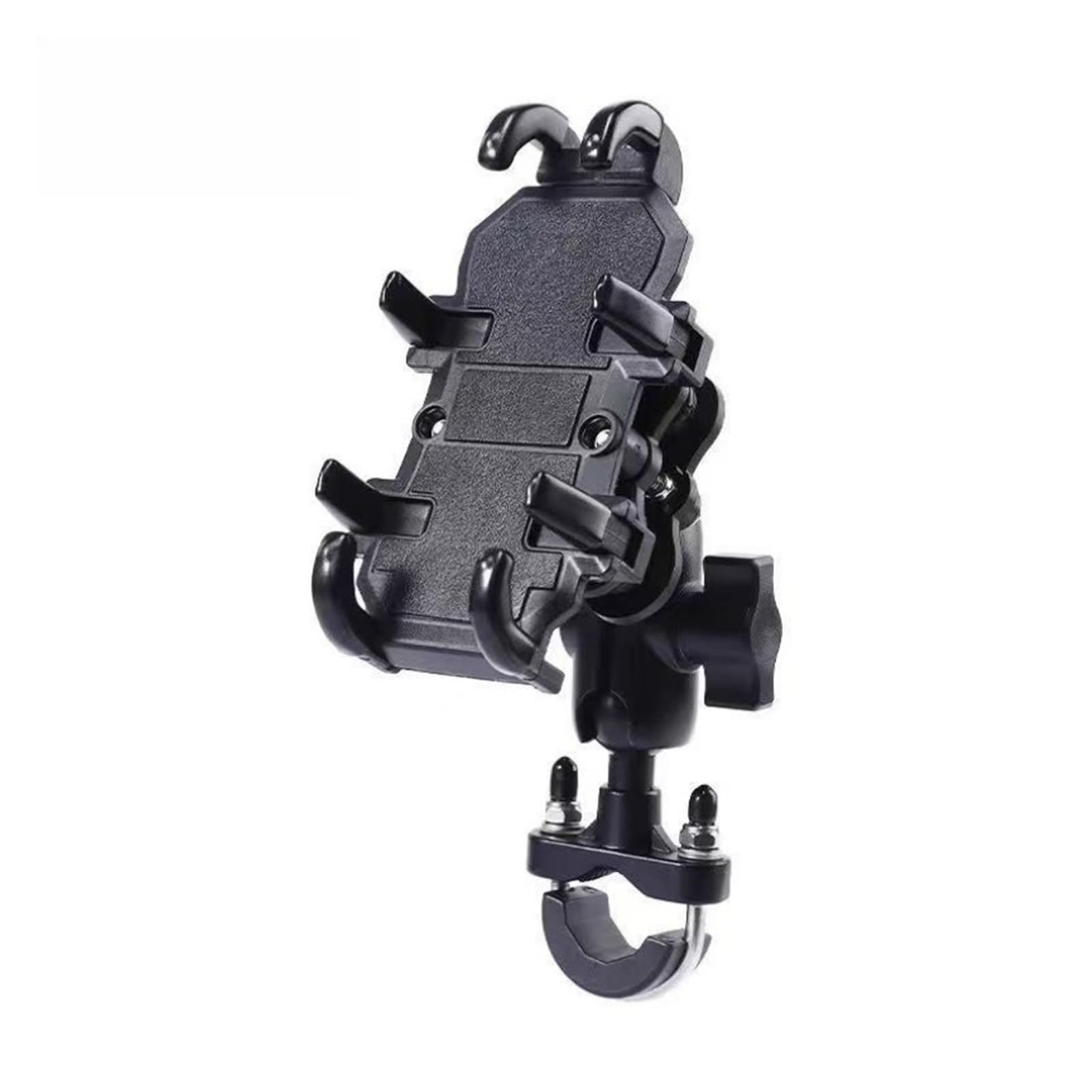 Clip GPS per supporto per telefono per bici da per moto per per cellulare antiurto 4,7-7,1 pollici(A)