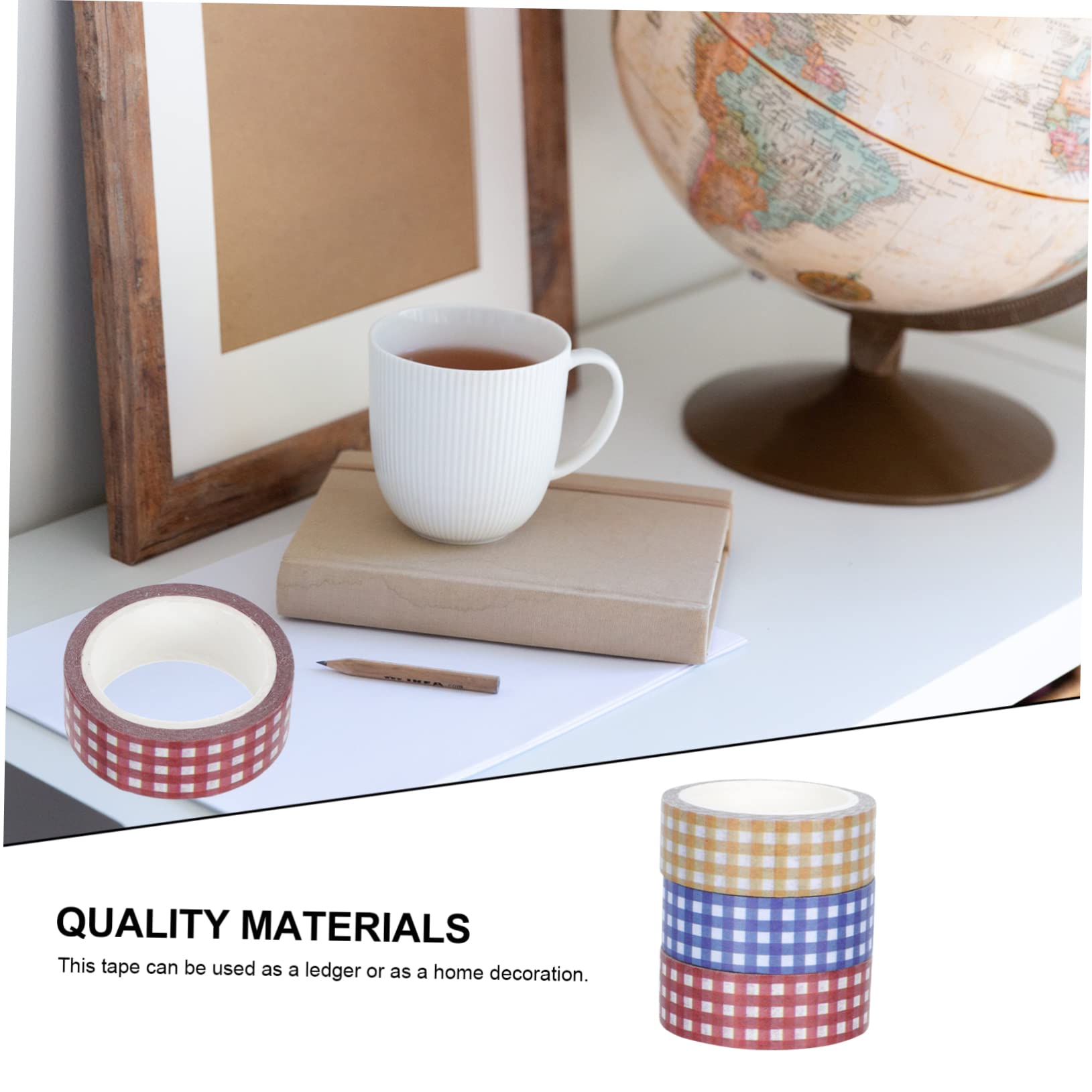 SEWACC 36rollen Vintage Washi Tape Retro Grid Muster Klebeband Für Diy Scrapbooking Journaling Und Dekoration