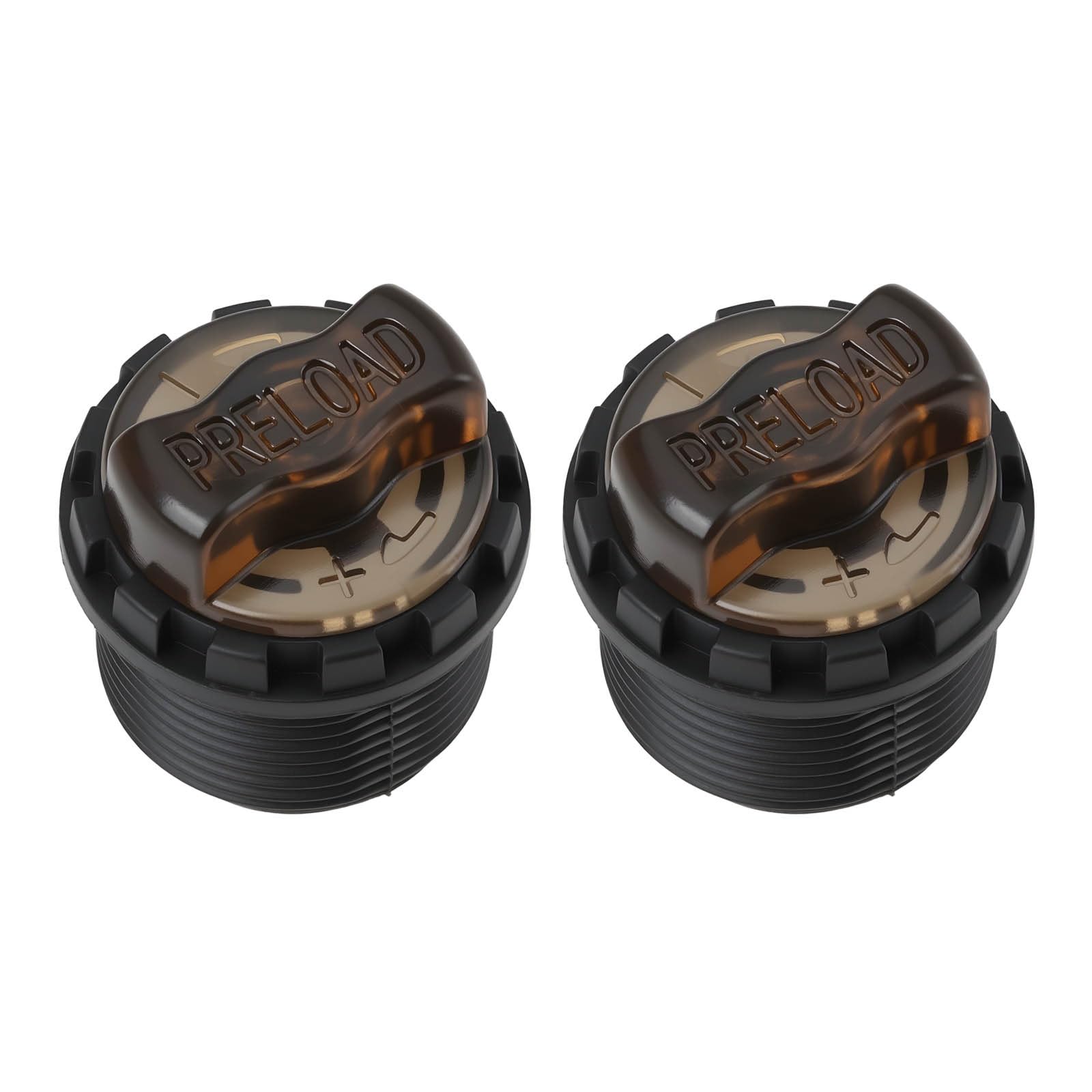 eMagTech 2pcs M26x1.5 Bicycle Front Fork Adjustment Knob Lock Cap Compatible with SR Suntour CR8V V2 V3 V4 XCT V3 V4 SF18 XCE