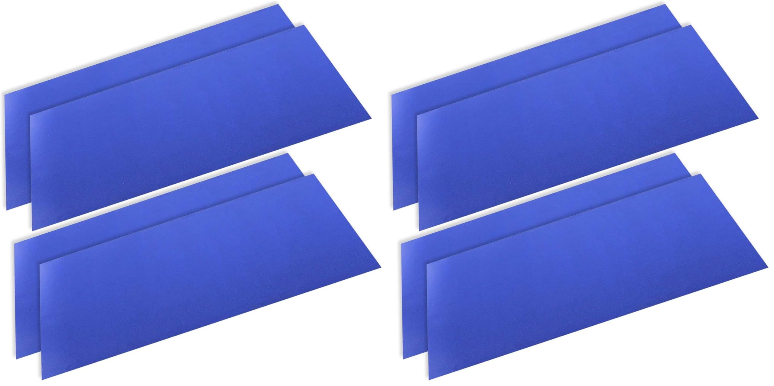 SPARES2GO Defrost Kühlschrank Gefrierschrank Matte Durable Anti-Frost-Liner (50 cm x 25 cm, Packung mit 4) (Packung mit 2)