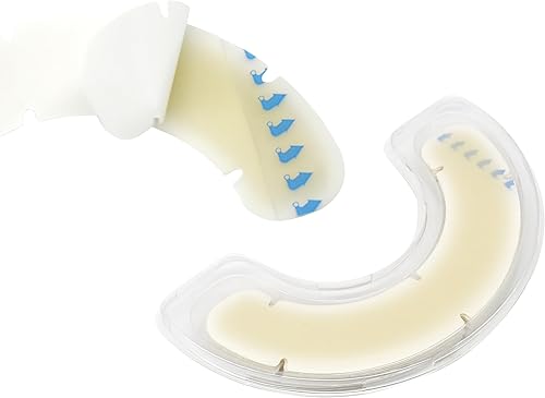 40 tiras de barrera para ostomía con huecos, suministros elásticos de urostomía de ileostomía, cintas extensoras de barrera cutánea para bolsas de