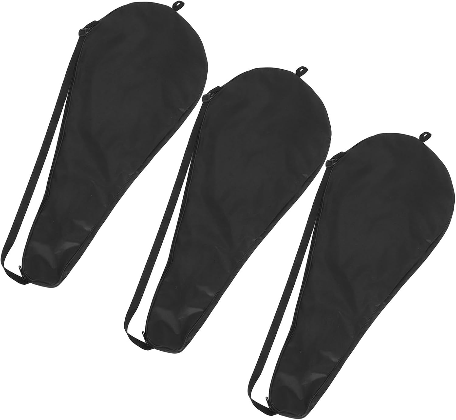 3pcs Tennis Racket Carrying Case, Oxford Cloth, Single Shoulder Bag