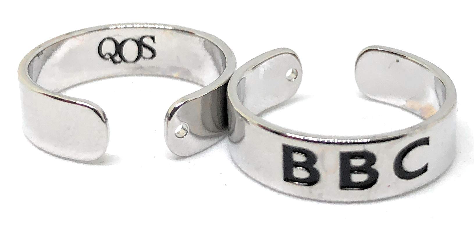 Silver Toe Ring - Slut - Whore - BBC - HOTWIFE - QOS - Queen of Spades - Sissy Swinger Jewelry Lifestyle