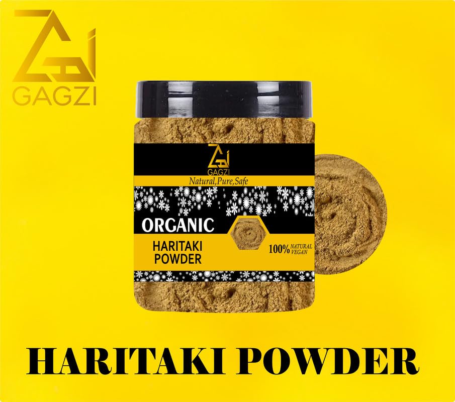 Natural Haritaki Powder 9 Oz / 255.15 Gram (Pack Of 1) - GAGZI