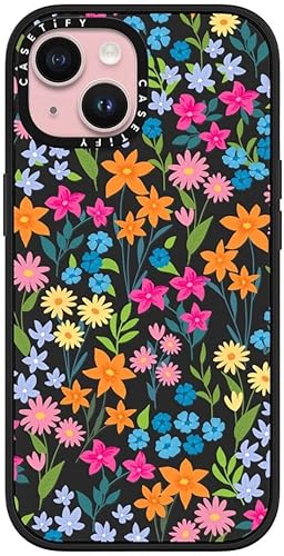 Miniatura 10 de CASETiFY Impact - Funda para iPhone 15, 4 veces probada contra caídas de grado militar, protección contra caídas de 8.2 pies, estampado de flores,