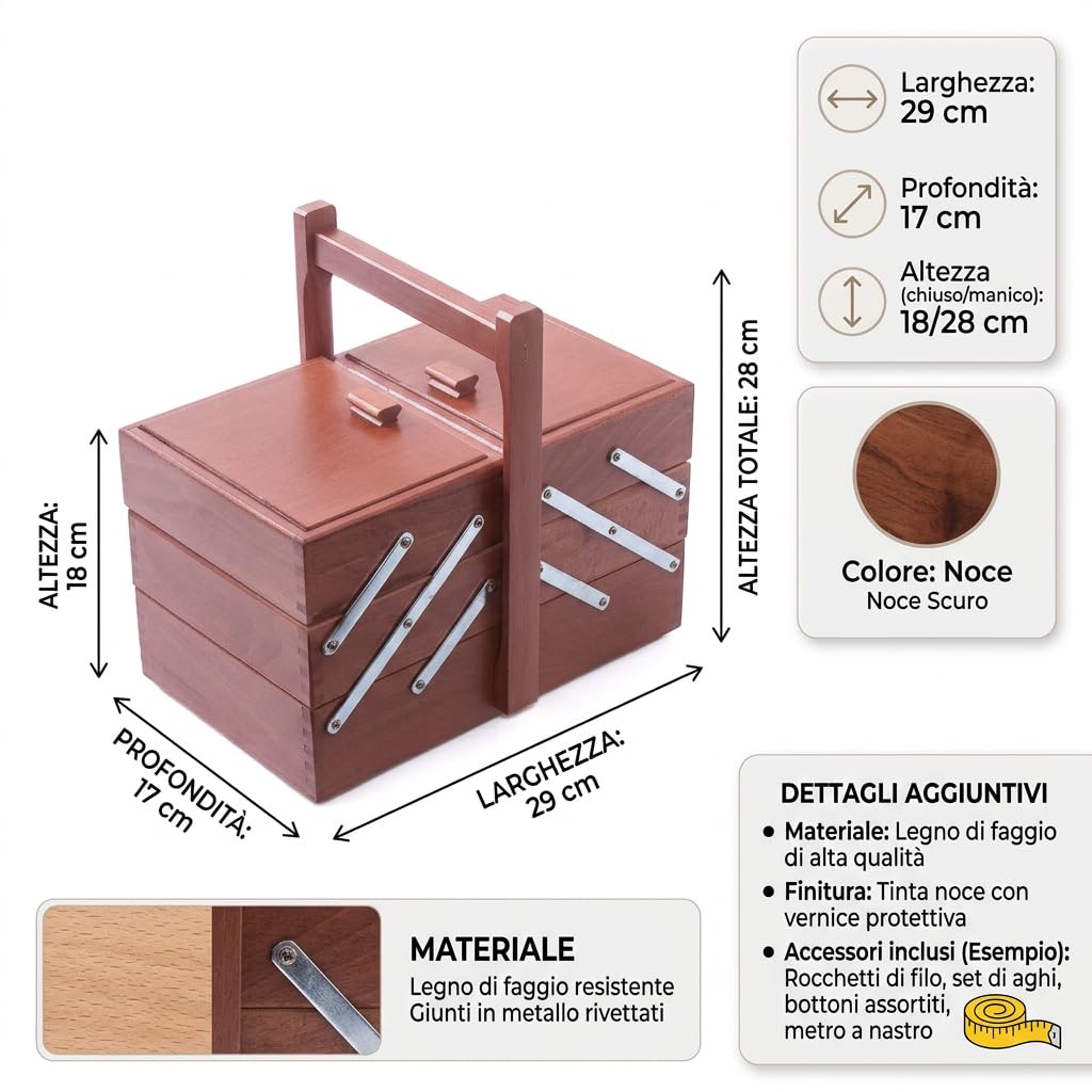 DiKasa Portalavoro in Legno di faggio